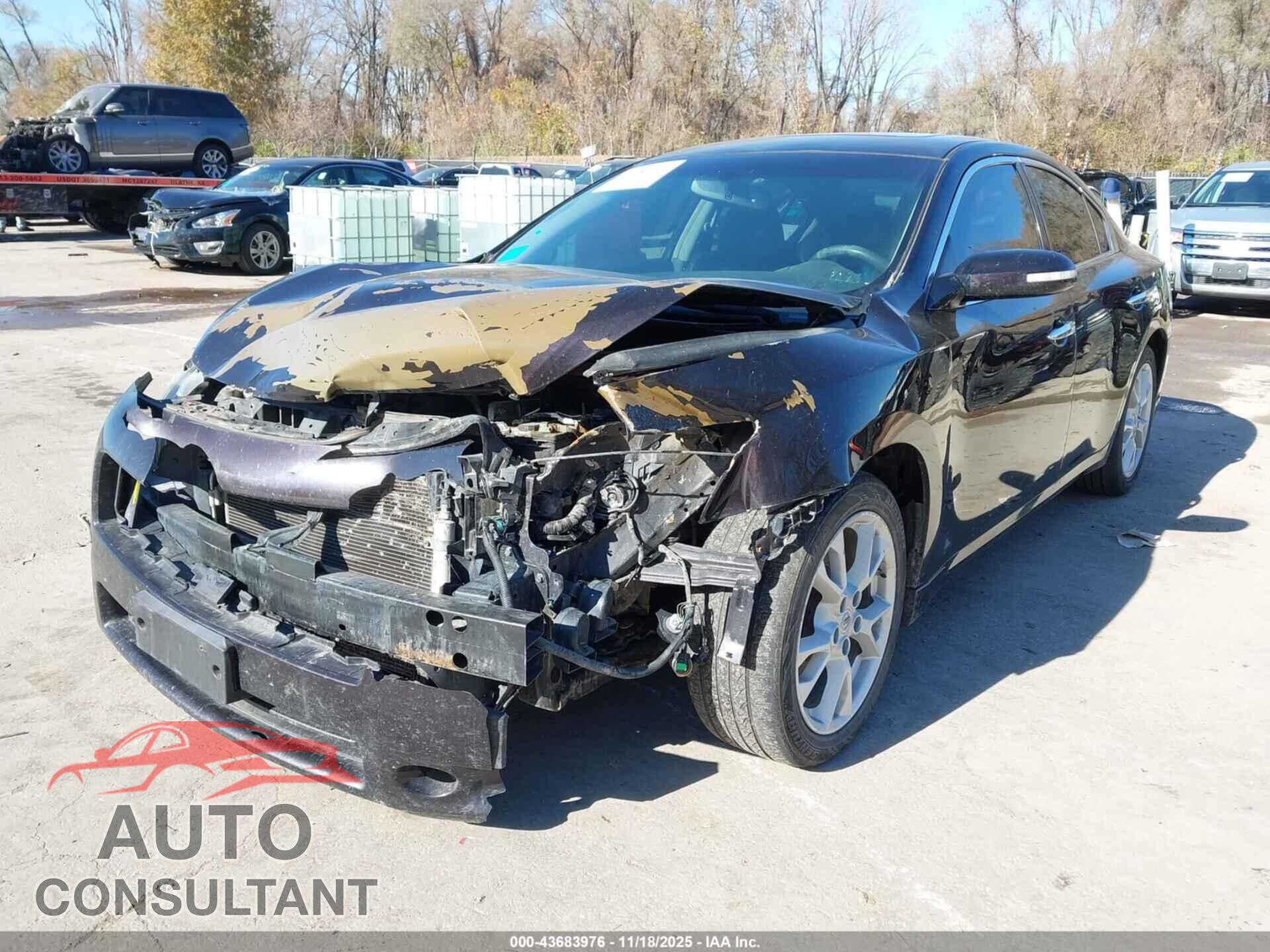 NISSAN MAXIMA 2013 - 1N4AA5AP1DC828109