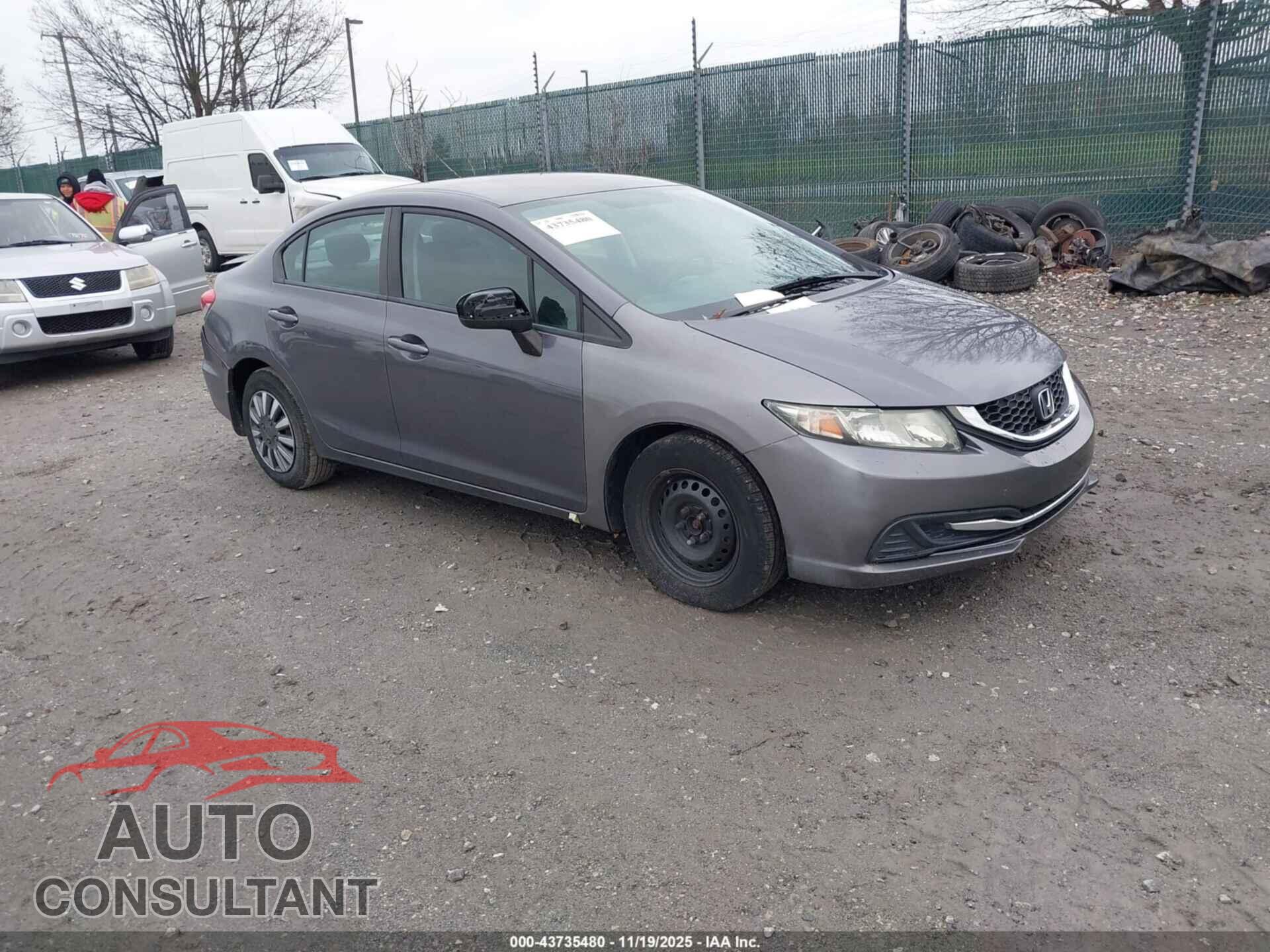 HONDA CIVIC 2014 - 2HGFB2F54EH513517