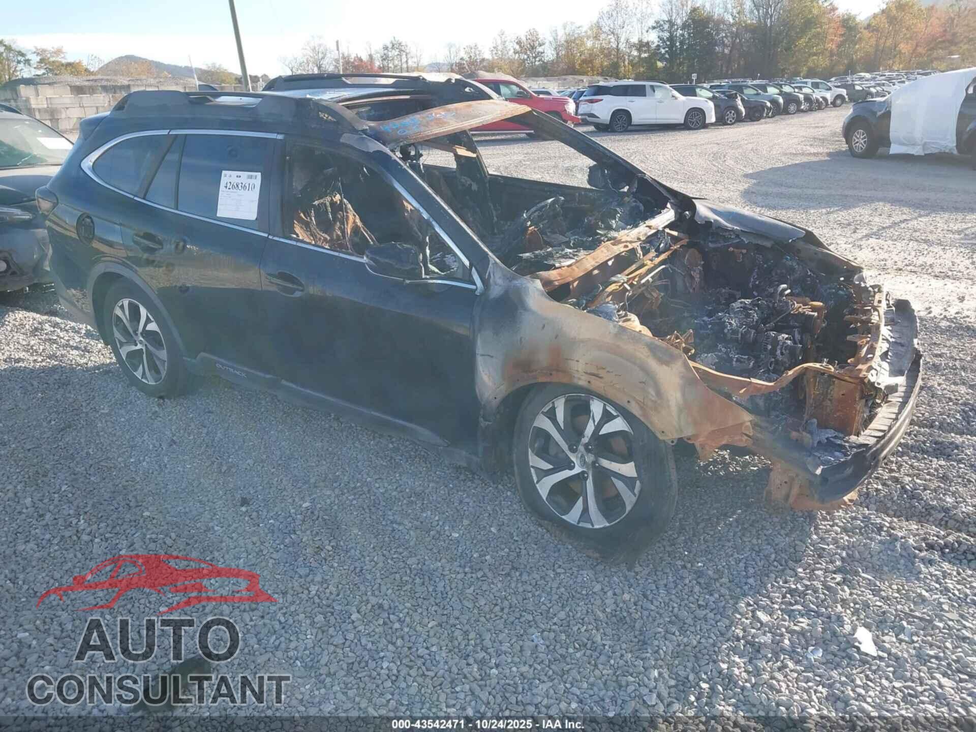 SUBARU OUTBACK 2012 - 4S4BRBKC1C3264523