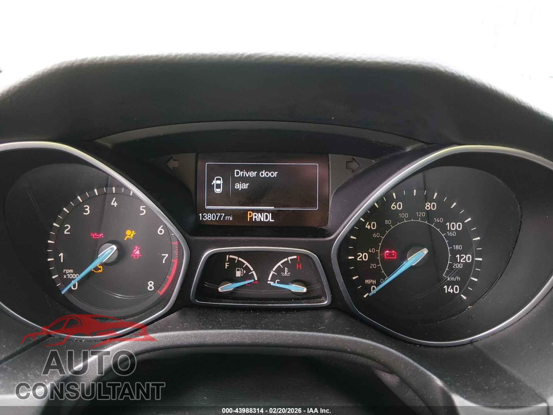 FORD FOCUS 2015 - 1FADP3F20FL237673