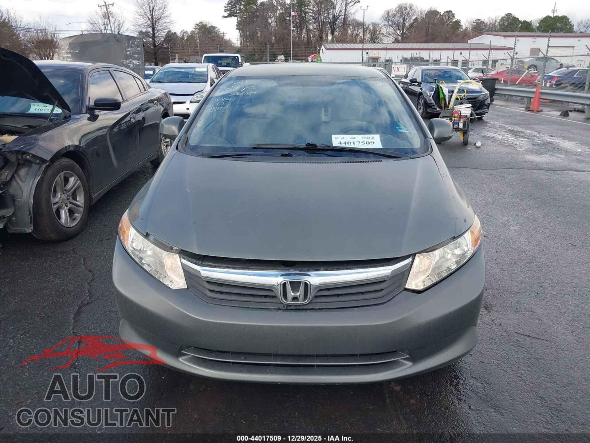 HONDA CIVIC 2012 - 2HGFB2FS2CH300837