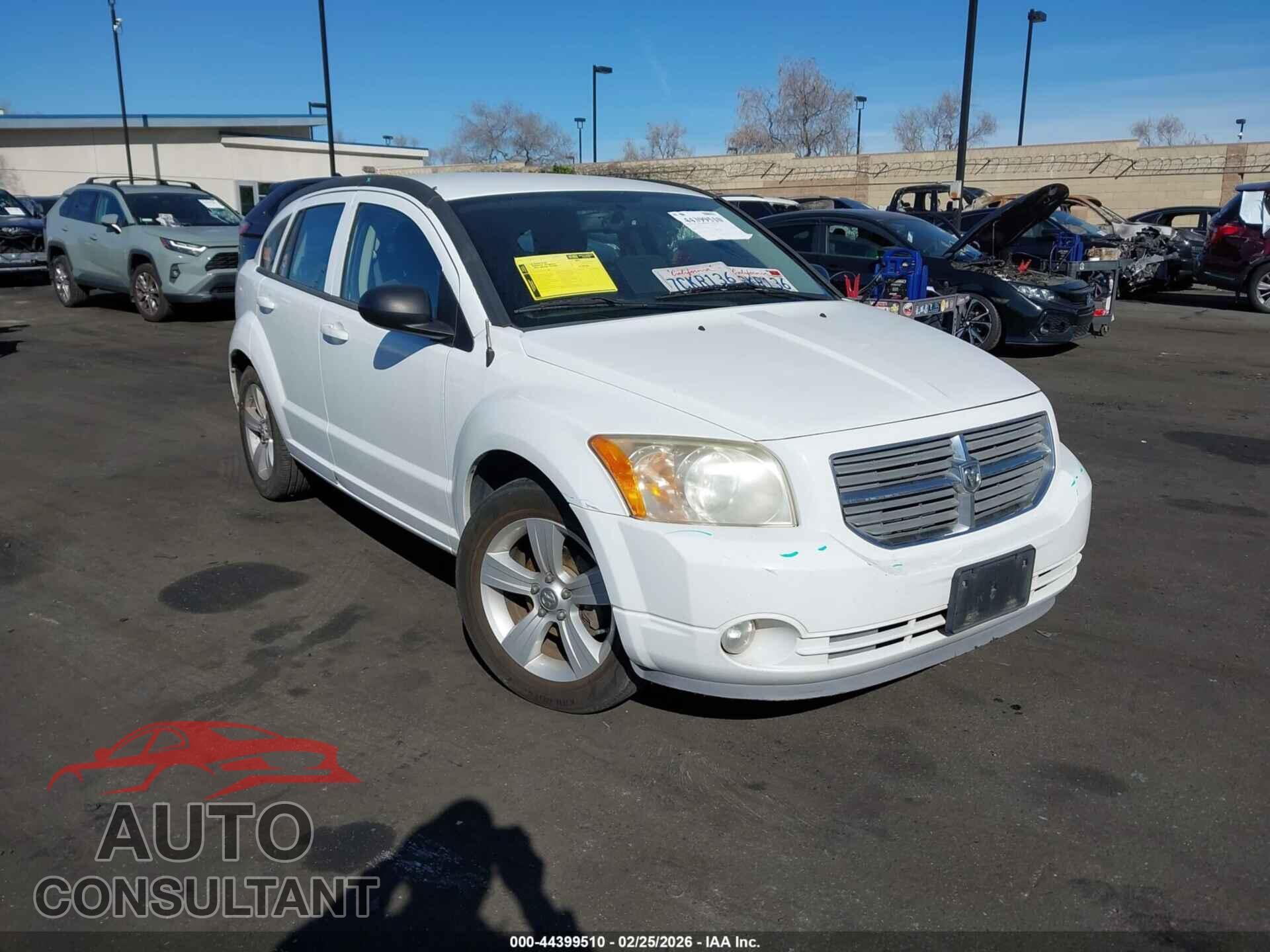 DODGE CALIBER 2011 - 1B3CB3HA5BD233519