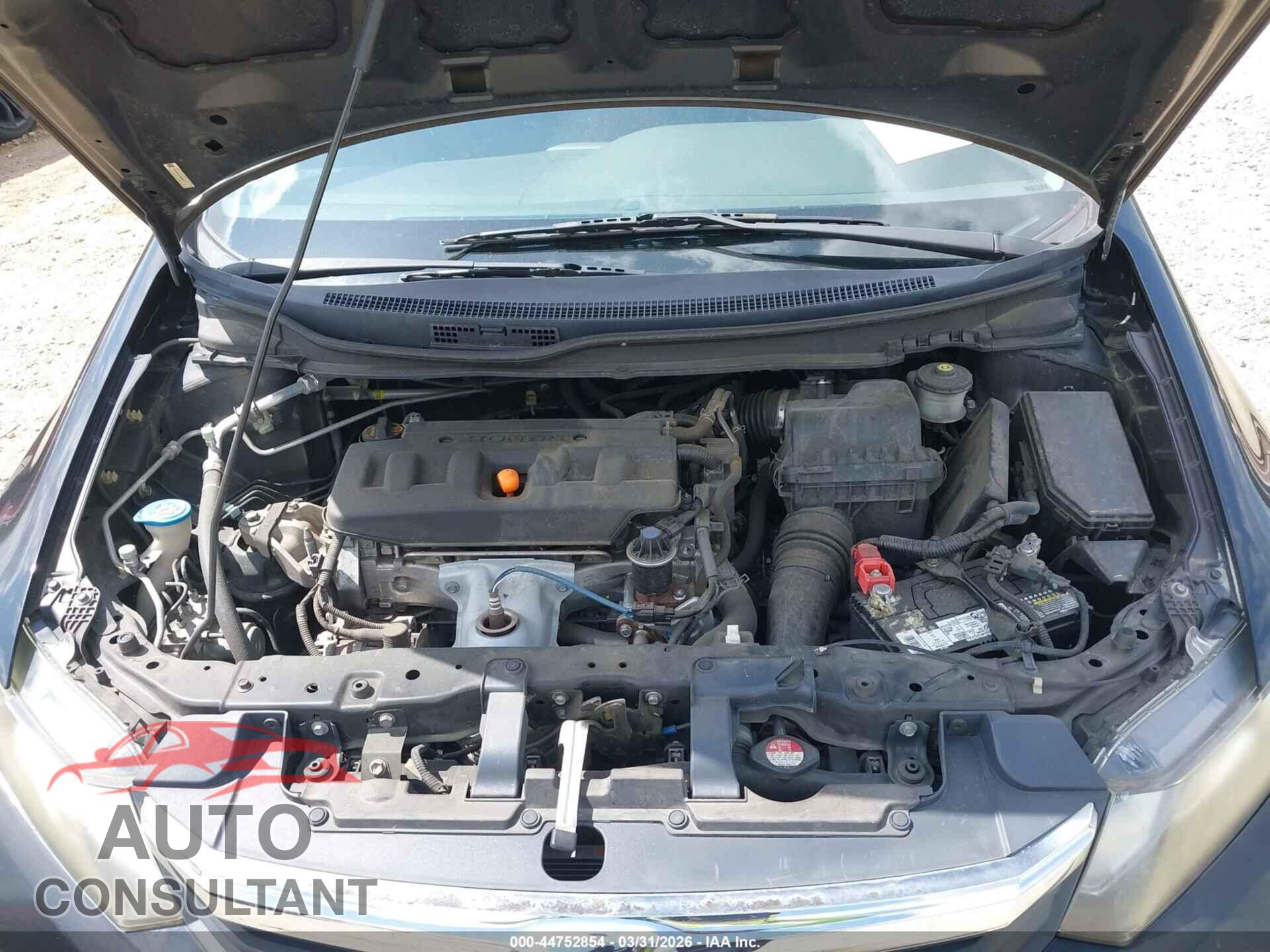 HONDA CIVIC 2012 - 19XFB2F57CE016713