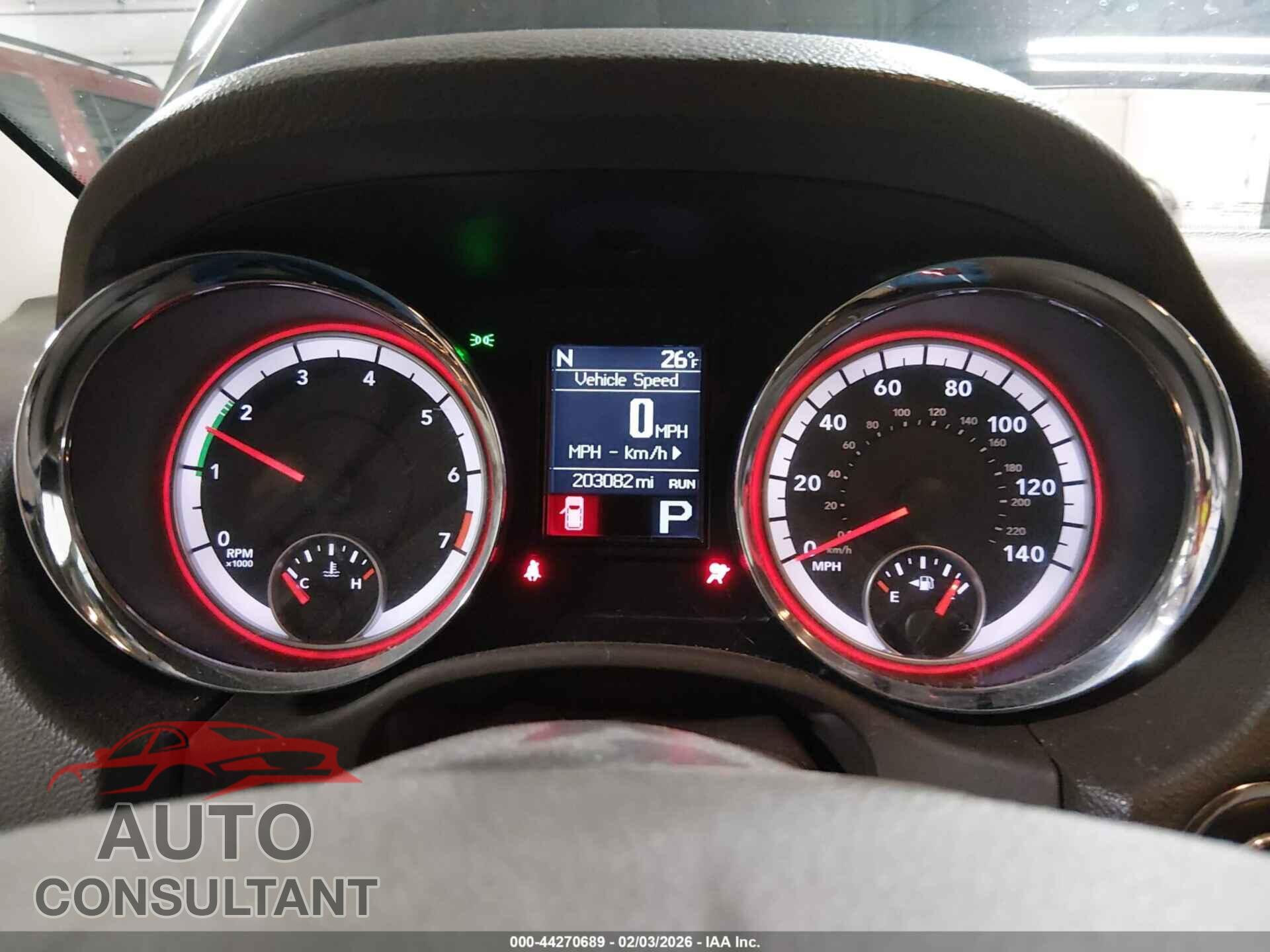 DODGE DURANGO 2013 - 1C4RDJDG3DC658716