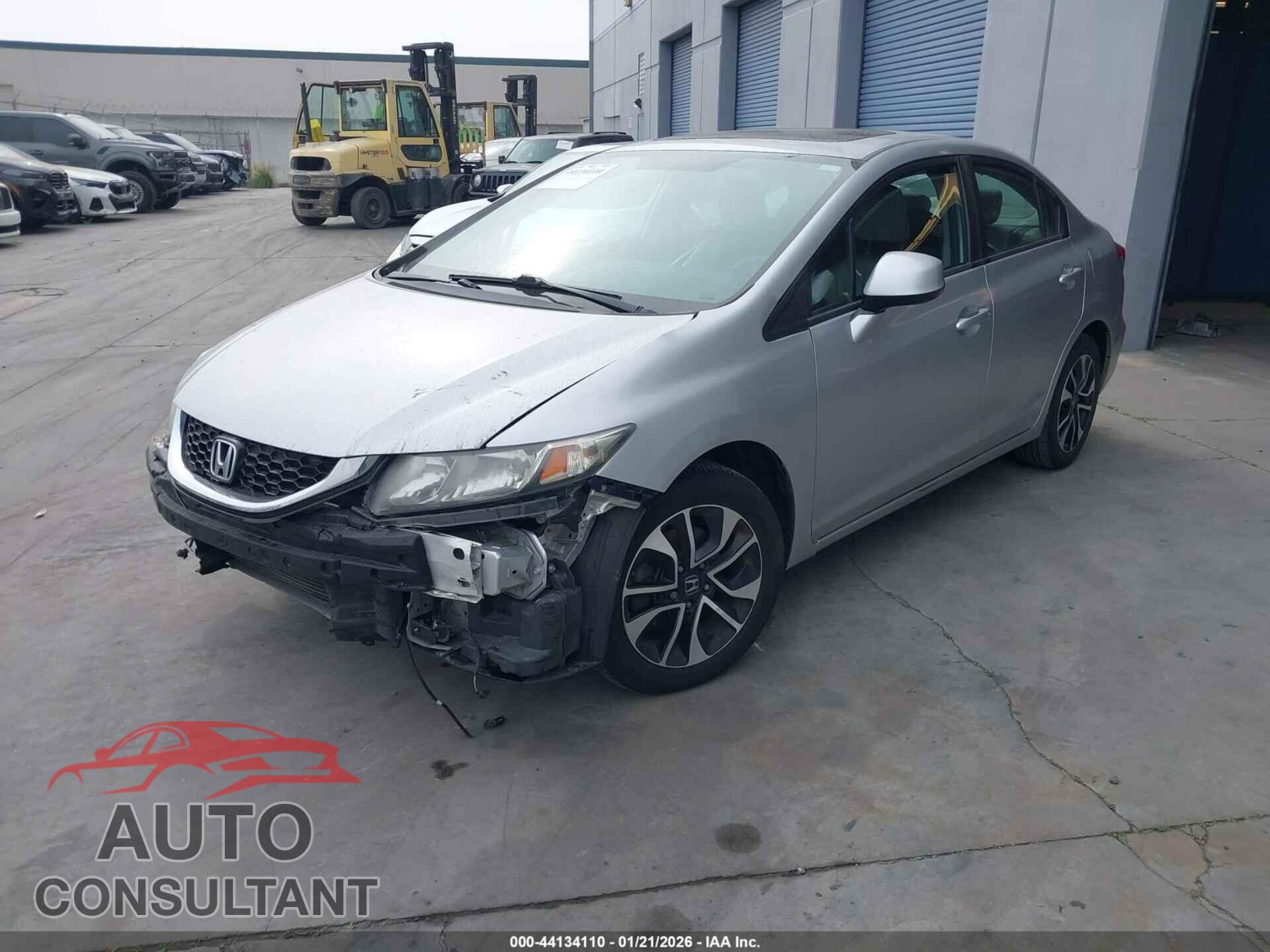 HONDA CIVIC 2013 - 19XFB2F94DE218218