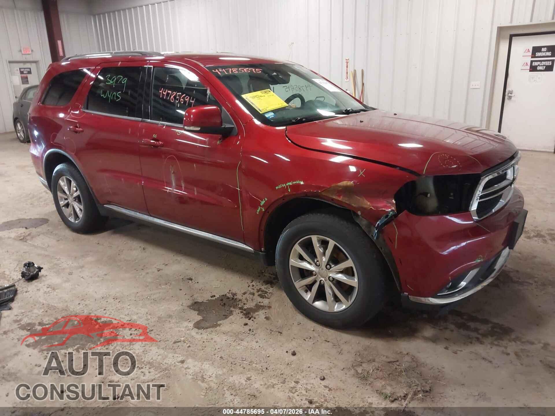DODGE DURANGO 2015 - 1C4RDJDG8FC810251