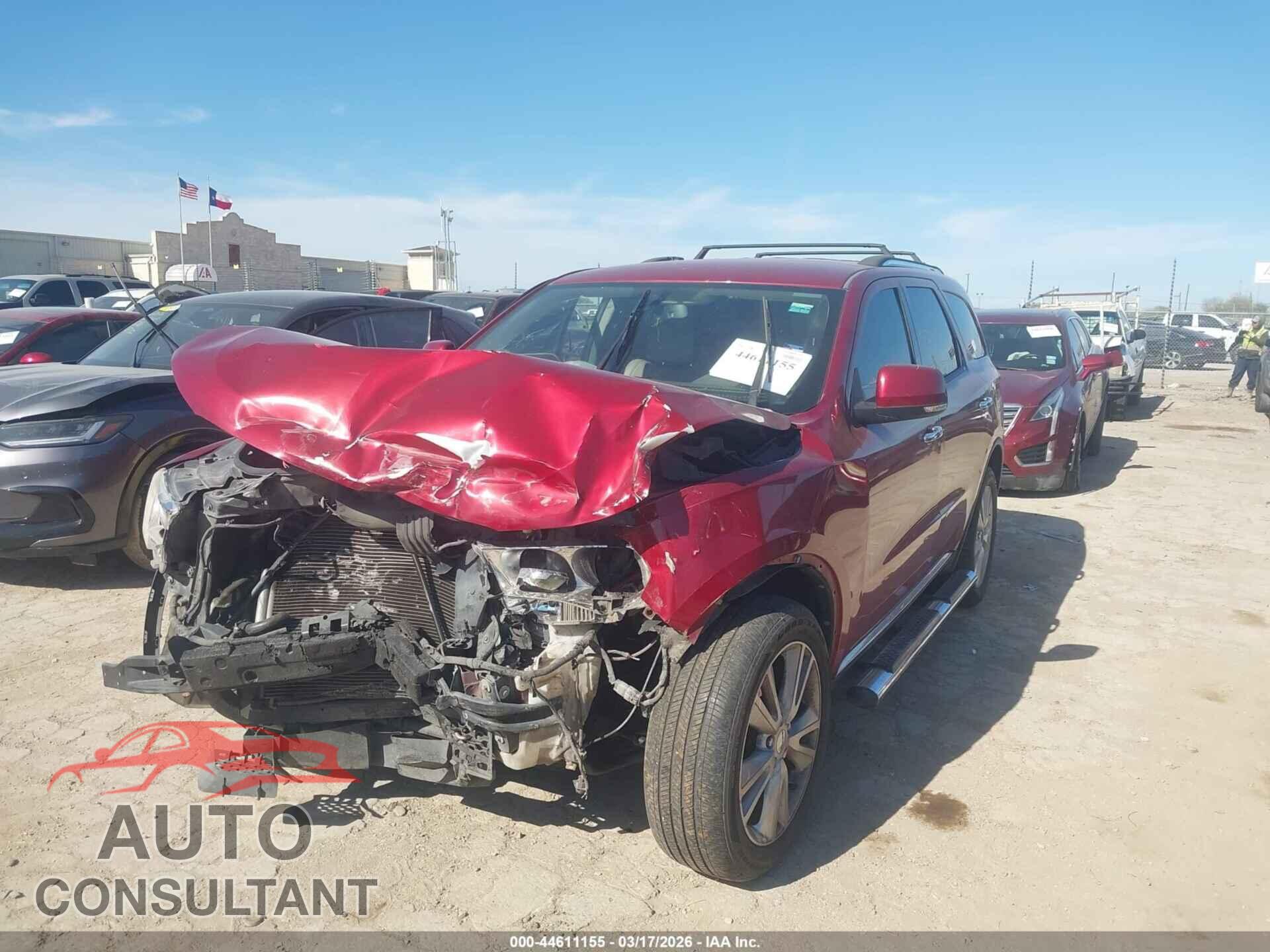DODGE DURANGO 2013 - 1C4RDHDG3DC617382