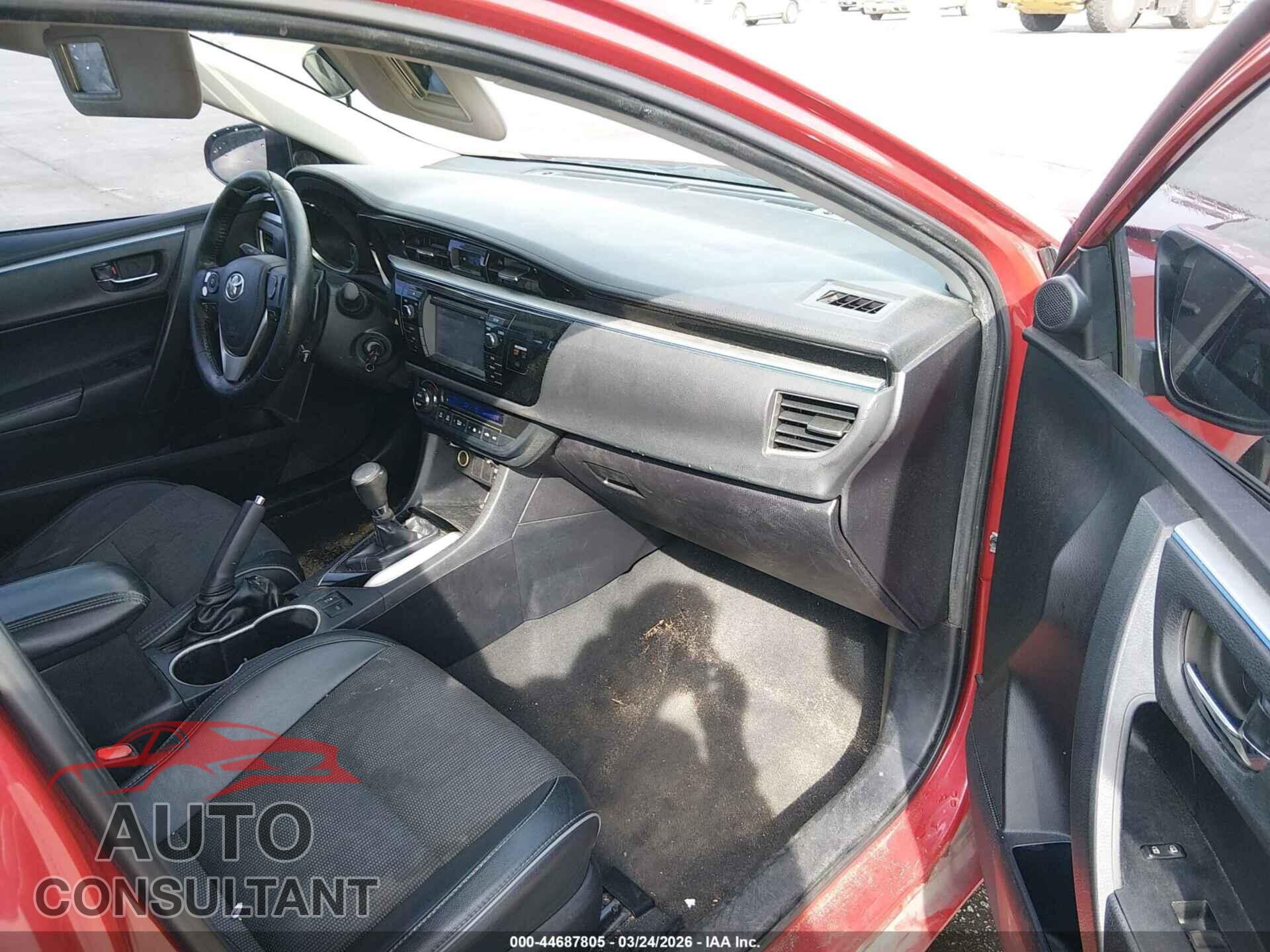TOYOTA COROLLA 2014 - 2T1BURHEXEC008959