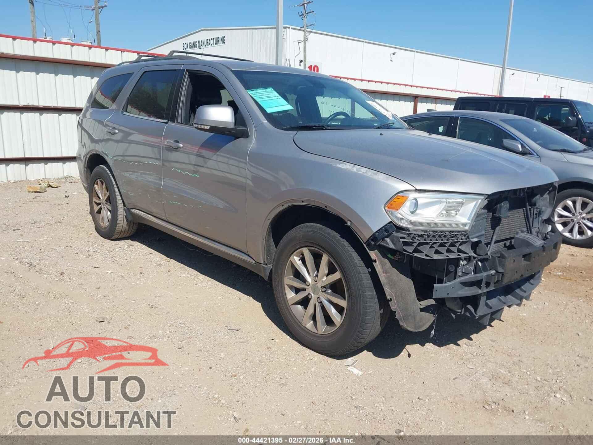 DODGE DURANGO 2015 - 1C4RDJDG3FC810206