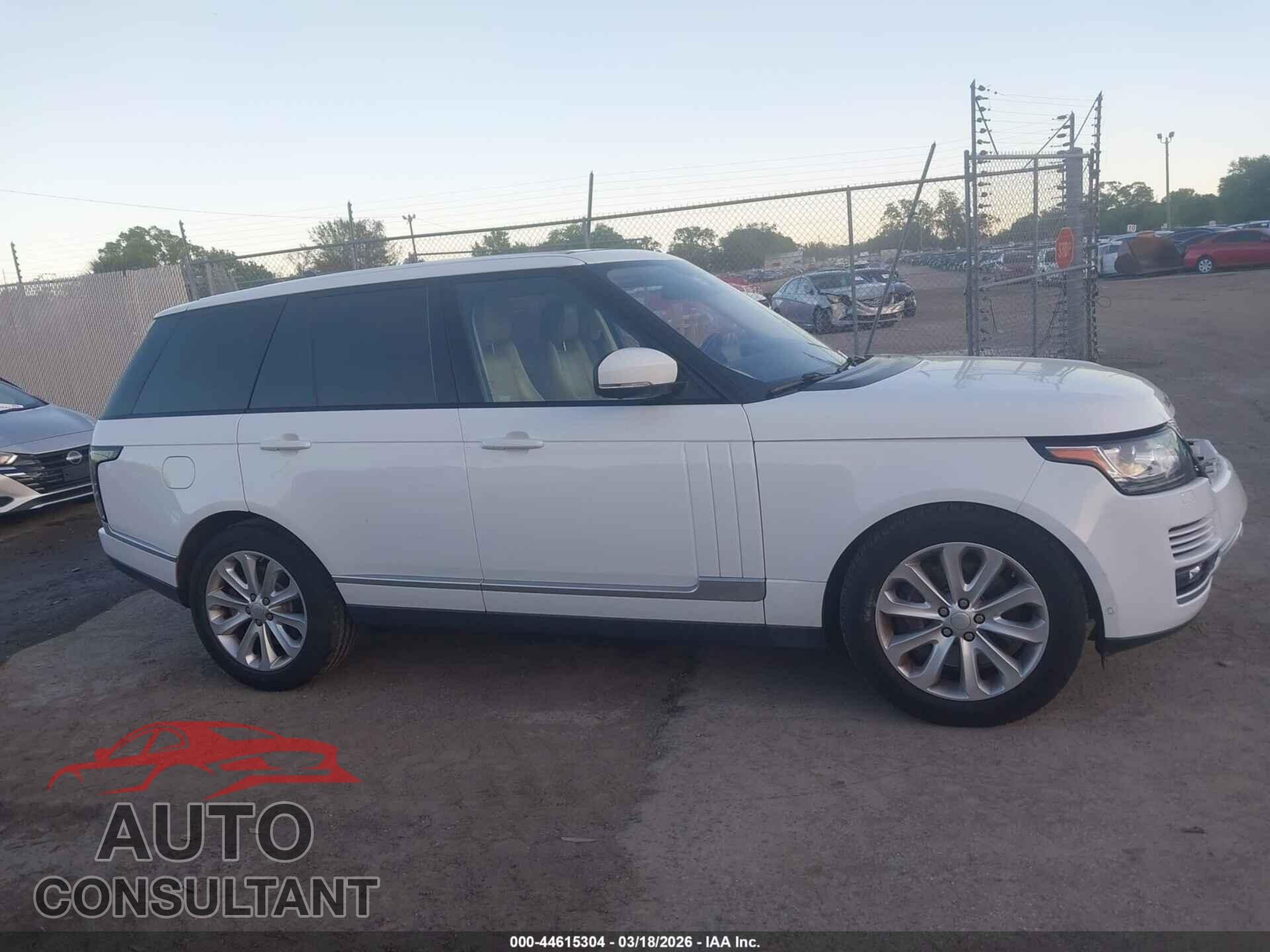 LAND ROVER RANGE ROVER 2016 - SALGS2PFXGA309048