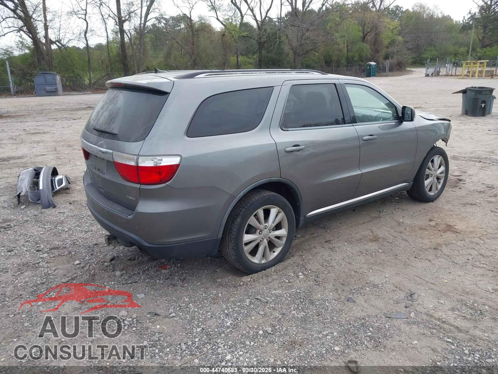 DODGE DURANGO 2012 - 1C4RDHDG4CC163142