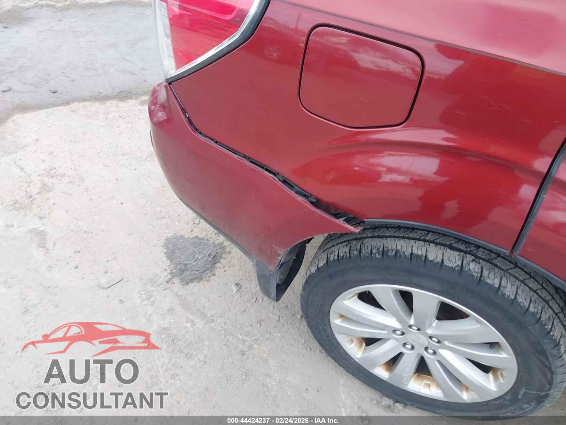 SUBARU FORESTER 2012 - JF2SHADC0CH445907