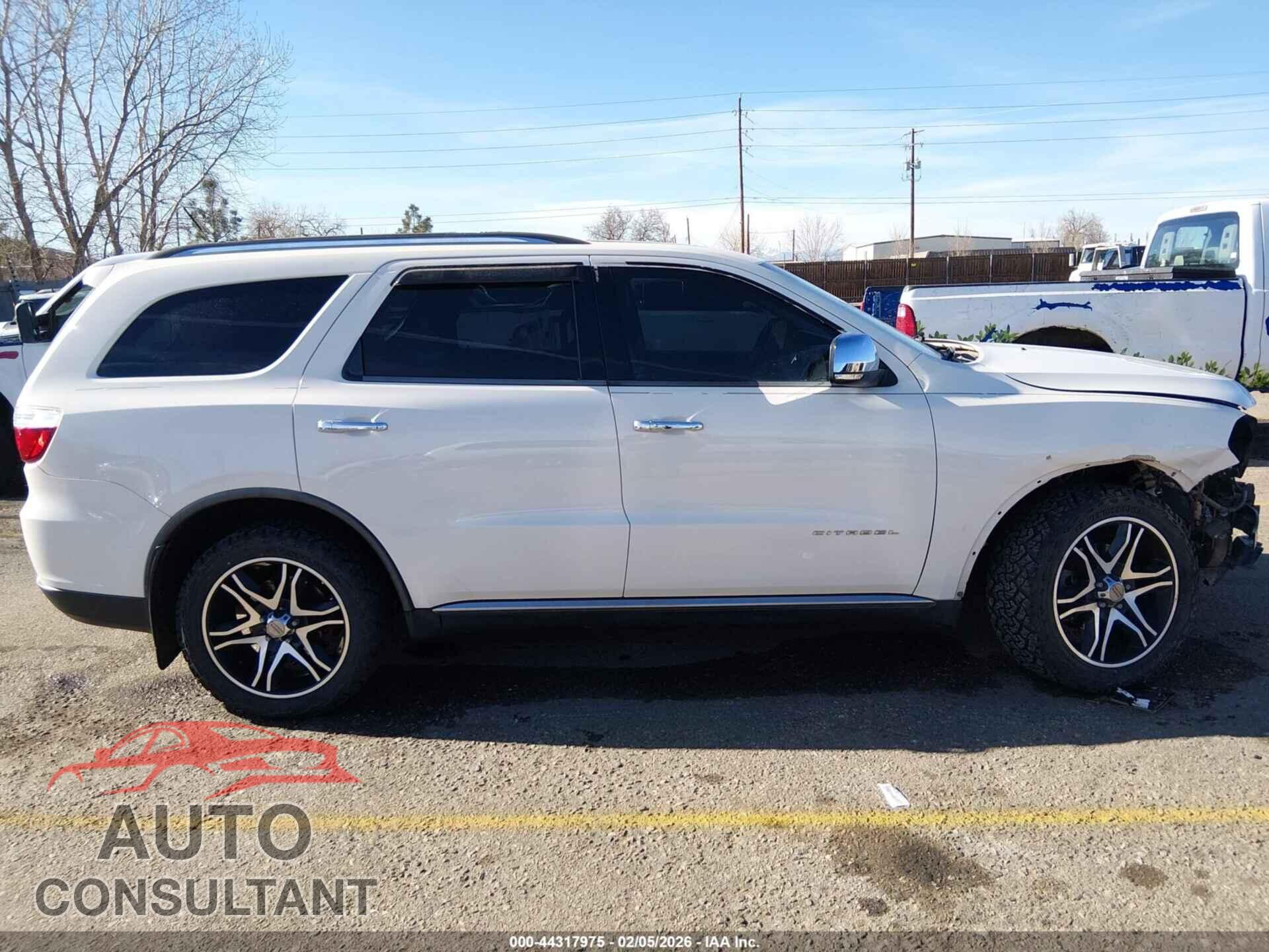 DODGE DURANGO 2012 - 1C4RDJEG6CC331076