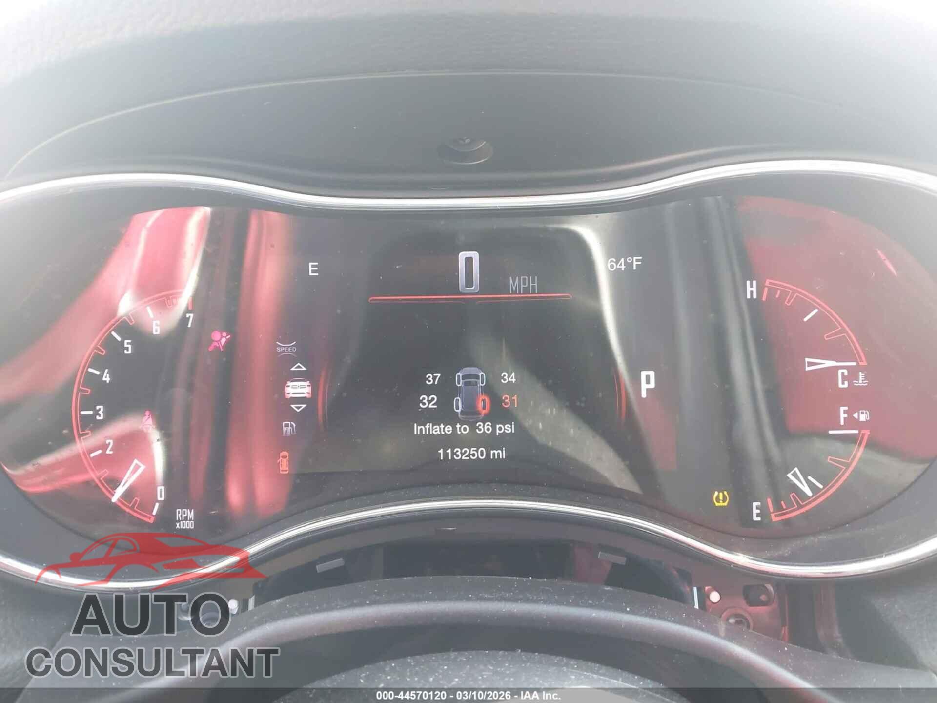 DODGE DURANGO 2016 - 1C4RDJDG4GC475281