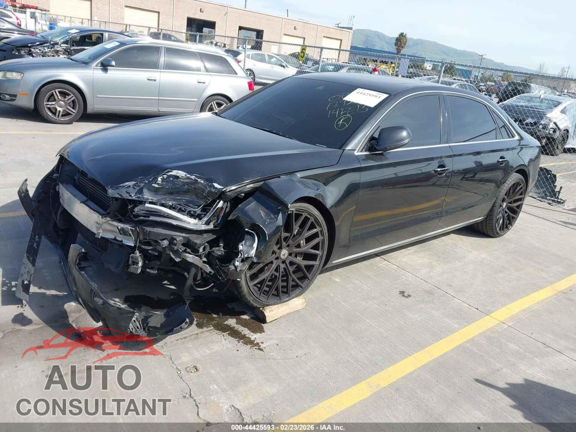 AUDI A8 L 2013 - WAUR2AFD0DN014634