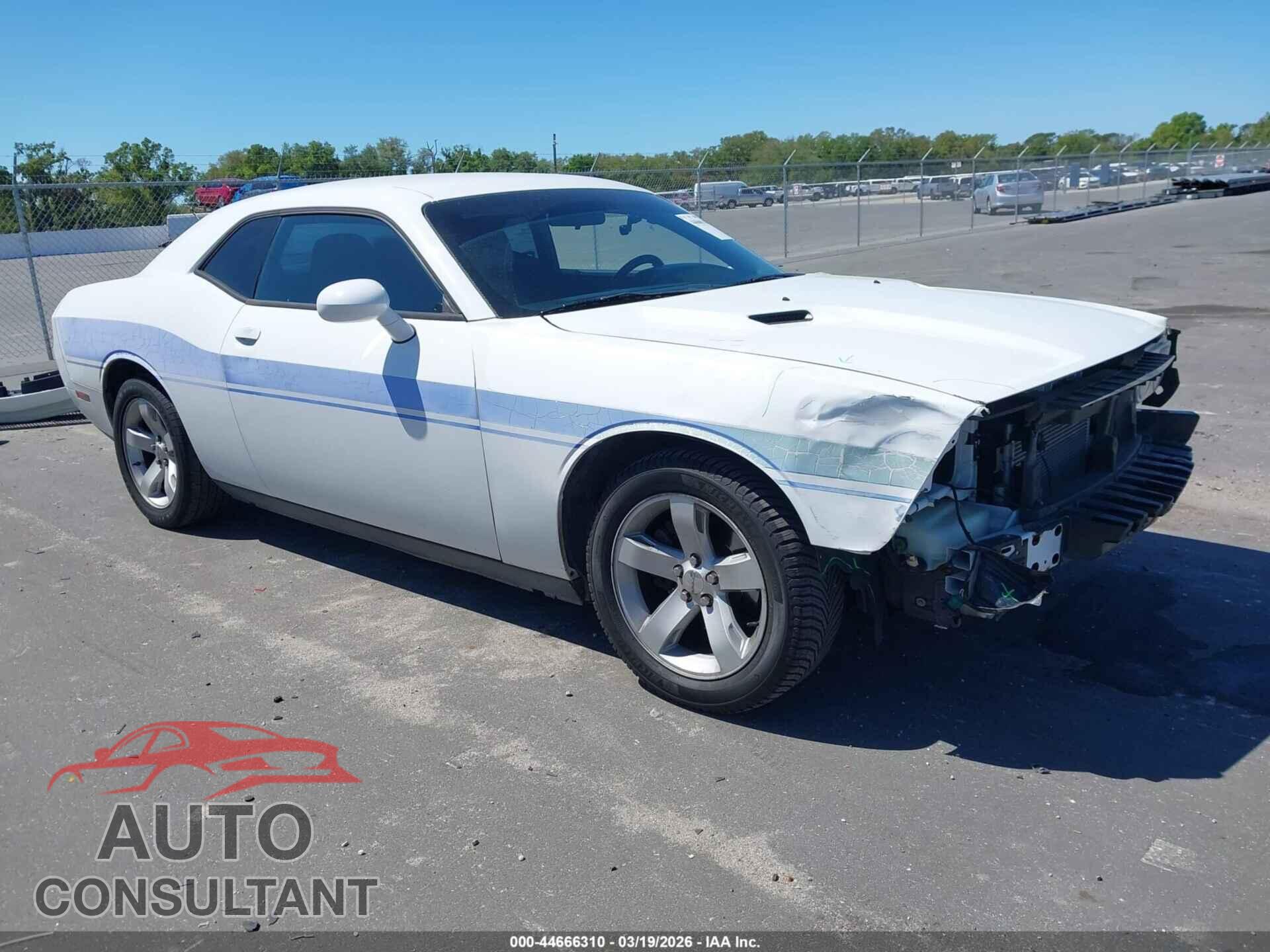 DODGE CHALLENGER 2012 - 2C3CDYAG5CH186358