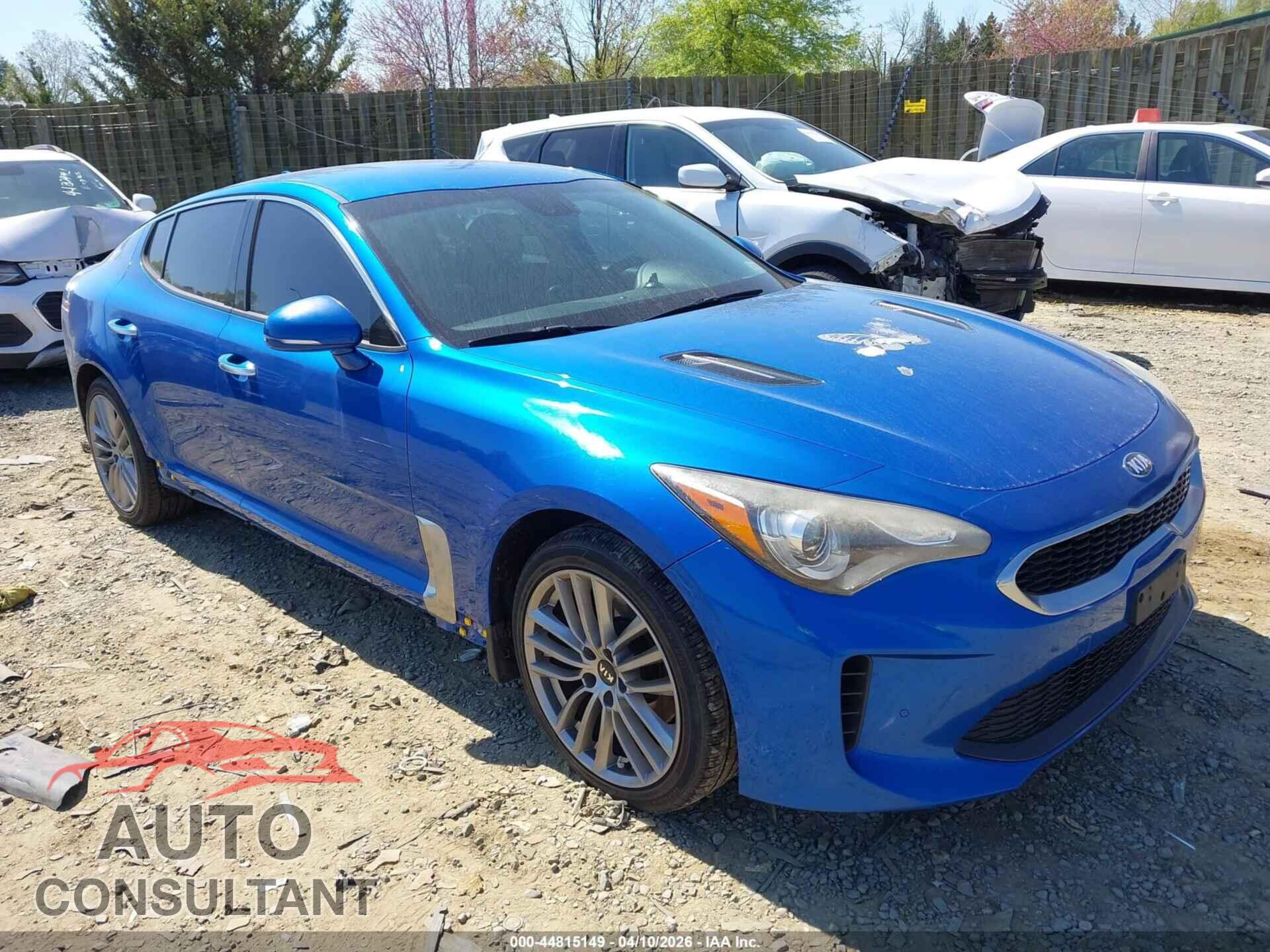 KIA STINGER 2018 - KNAE15LA3J6032117