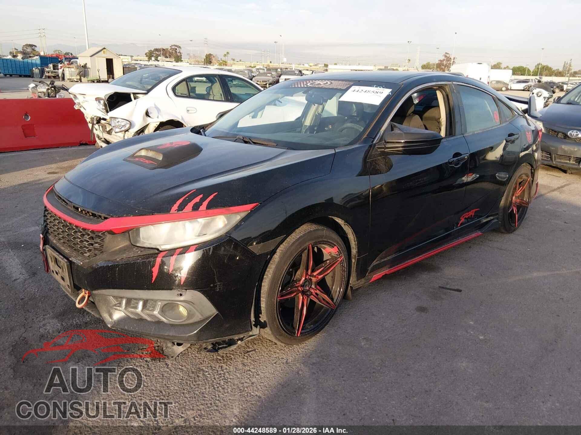 HONDA CIVIC 2017 - 19XFC2E53HE000157