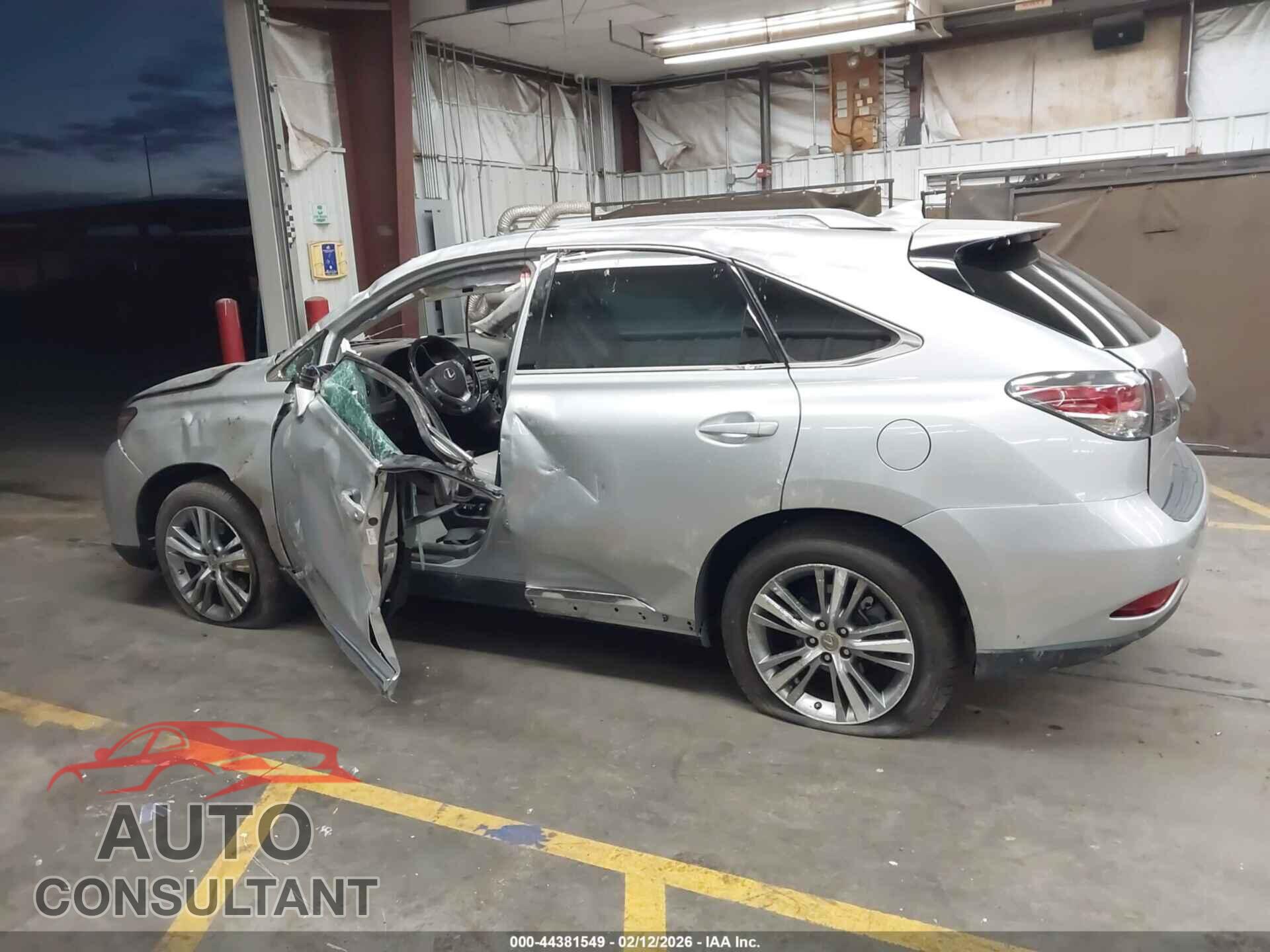 LEXUS RX 350 2015 - 2T2ZK1BAXFC207728