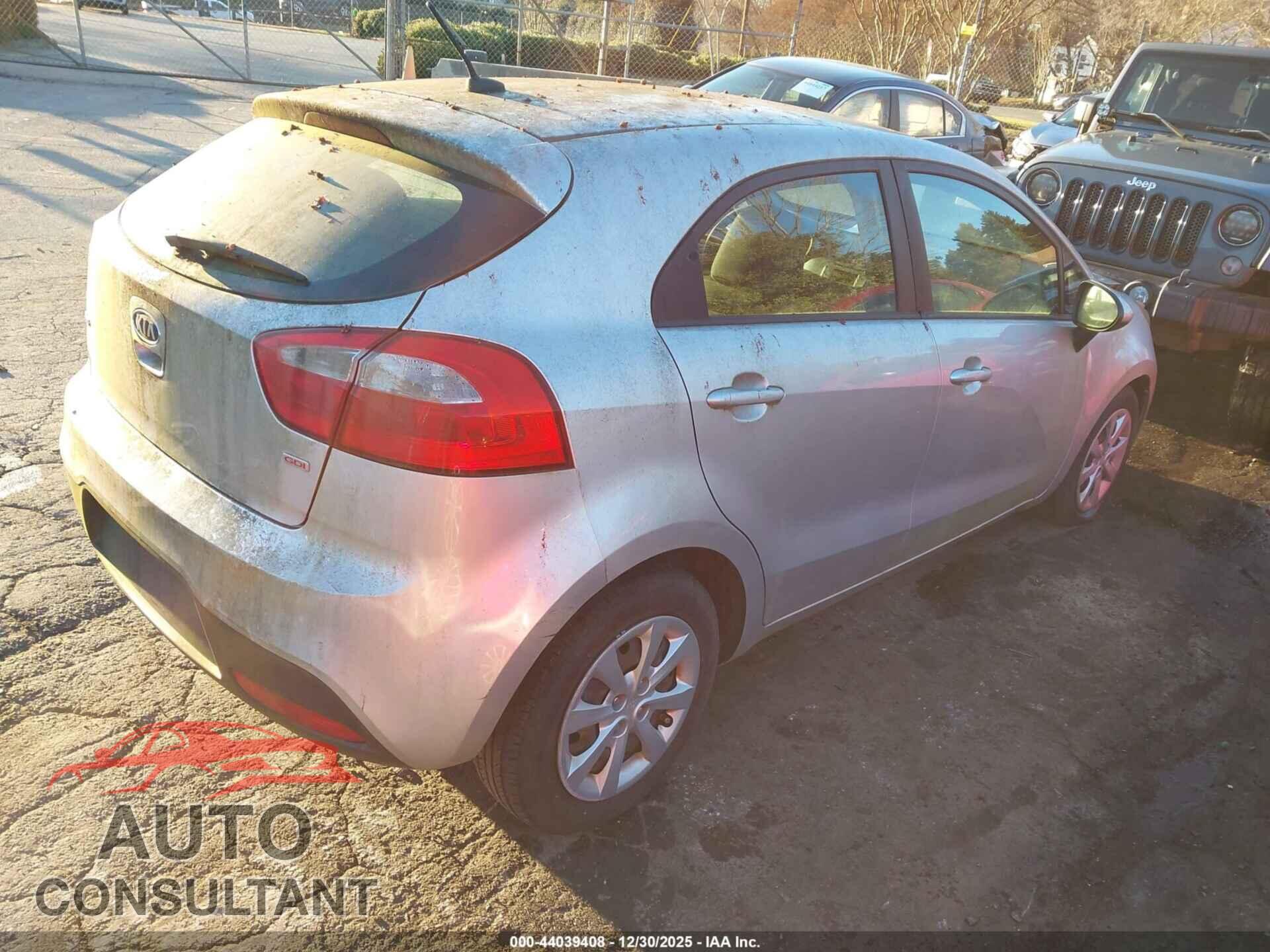 KIA RIO5 2012 - KNADM5A35C6081295