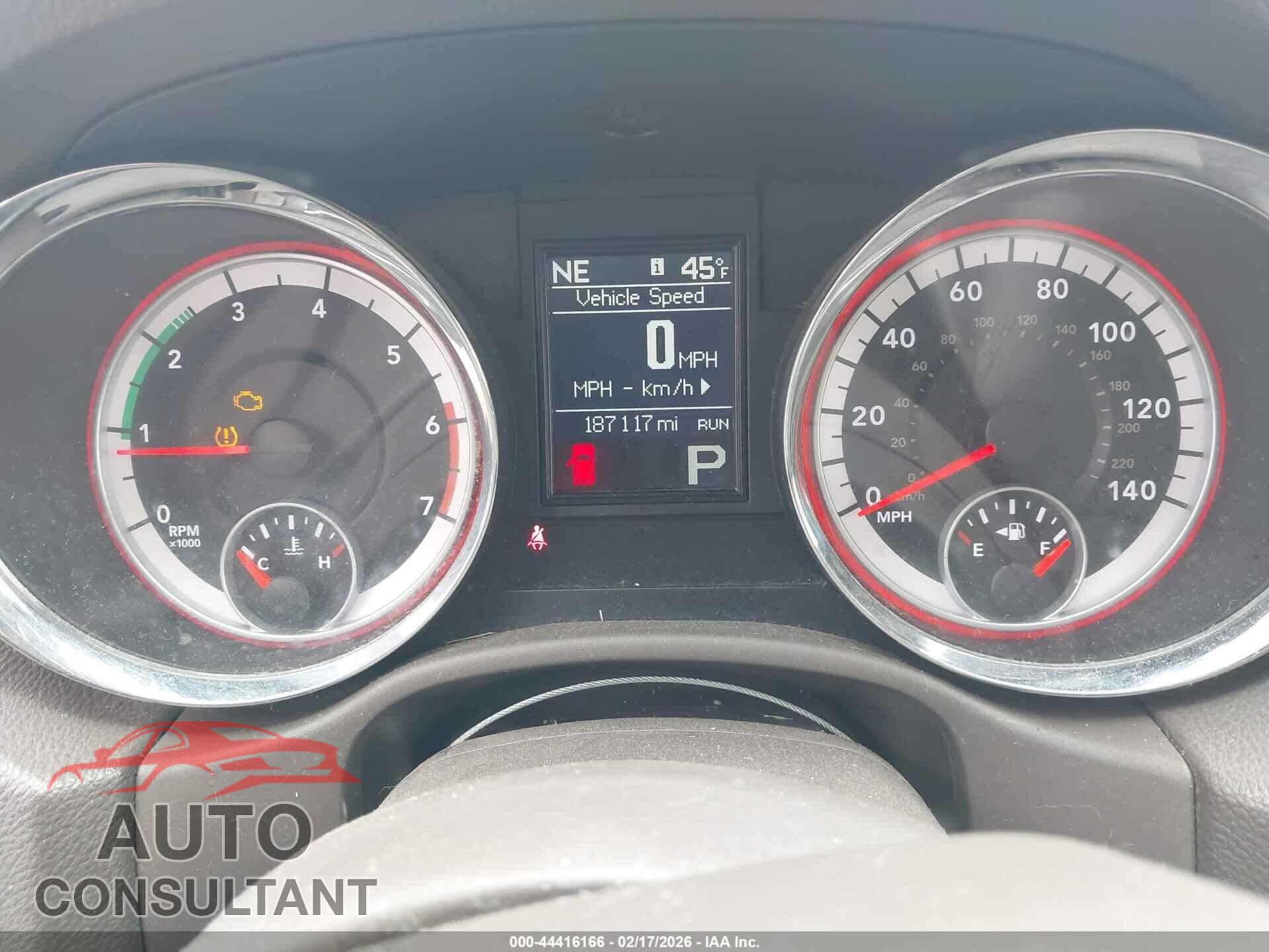 DODGE DURANGO 2011 - 1D4SE4GT7BC617384