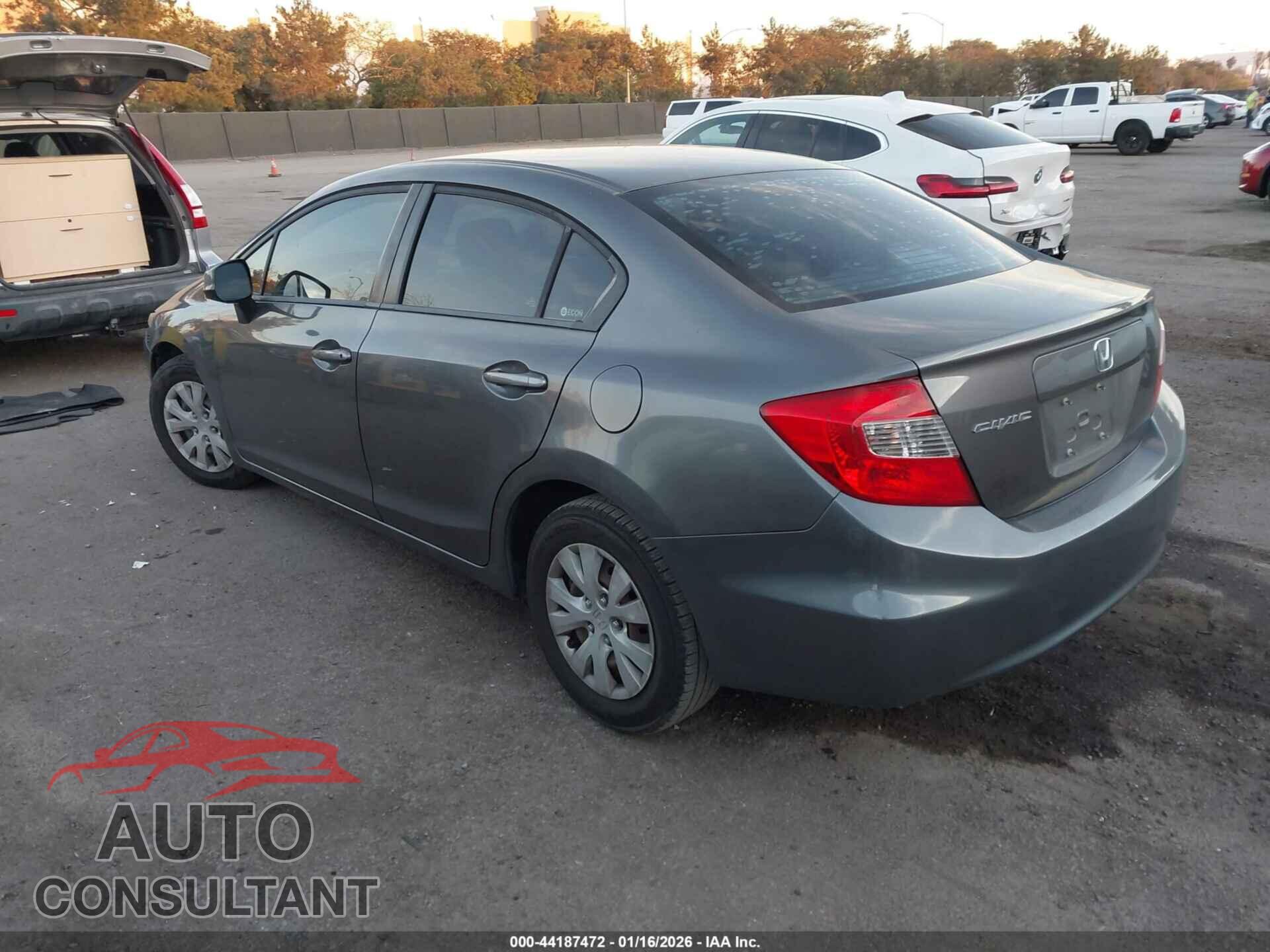 HONDA CIVIC 2012 - 2HGFB2F56CH314563