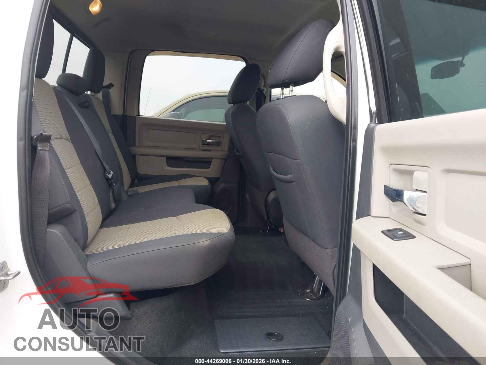 DODGE RAM 2500 2011 - 3D7UT2CL1BG590630