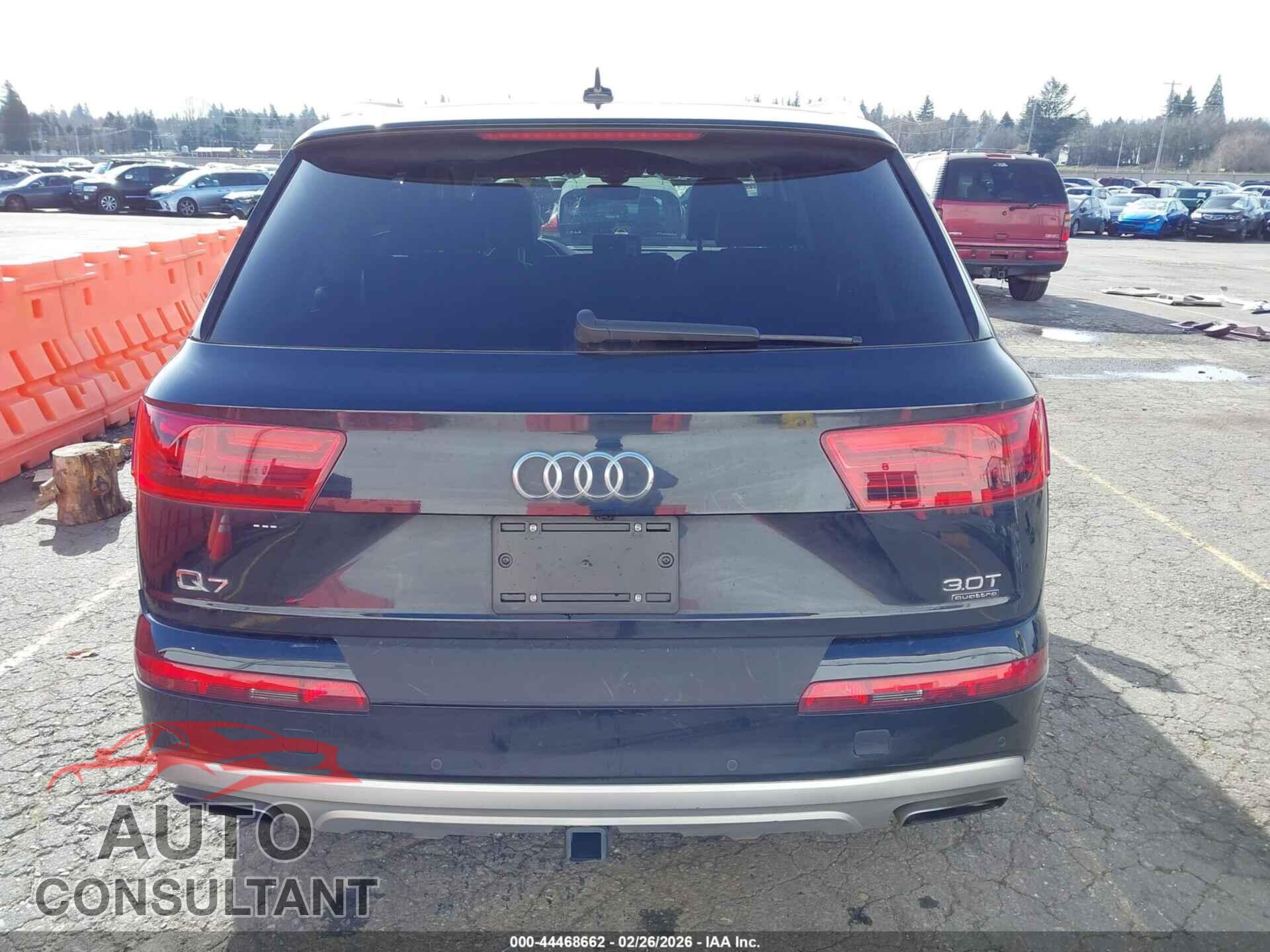 AUDI Q7 2017 - WA1LAAF79HD028267