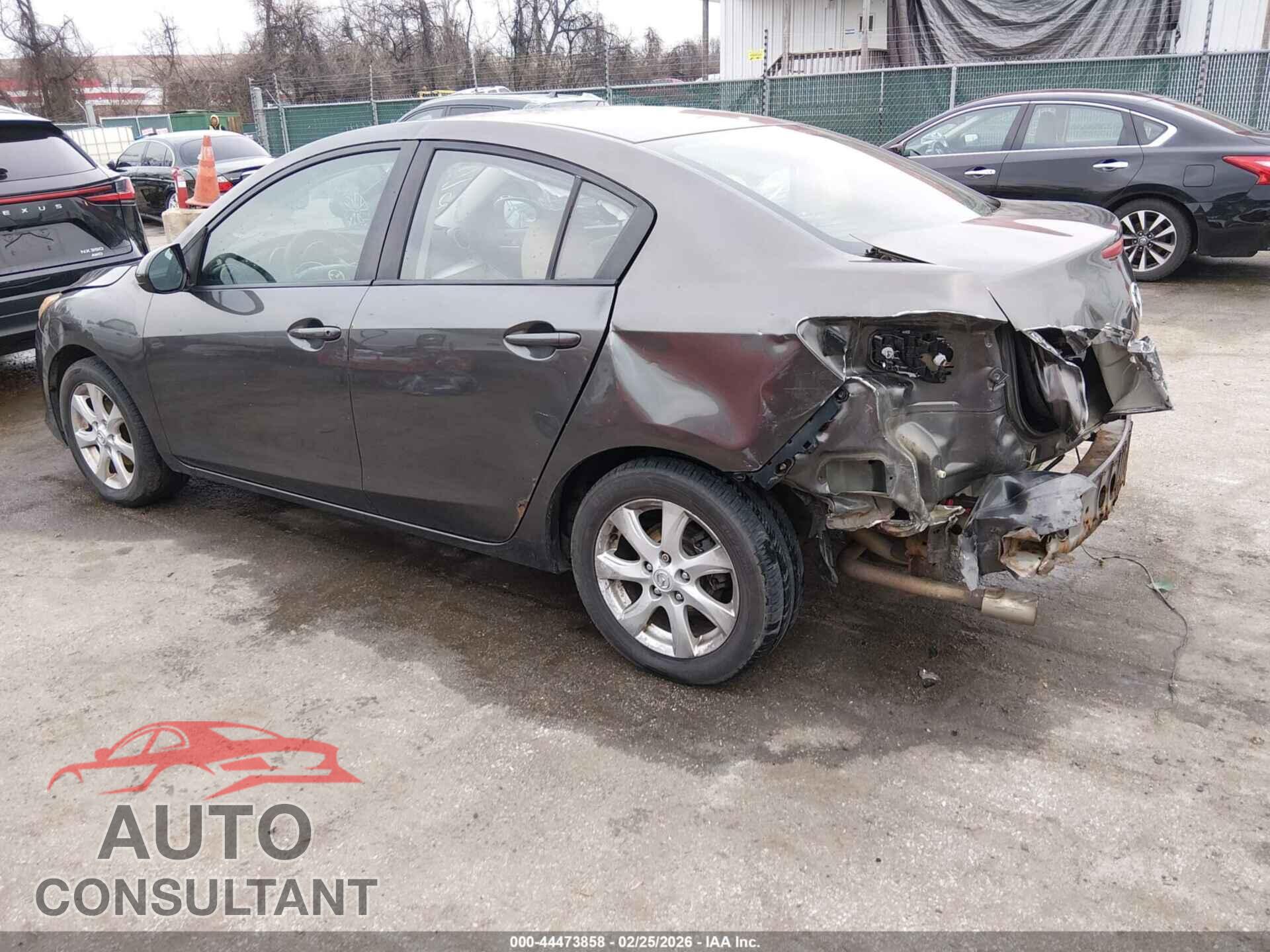 MAZDA MAZDA3 2010 - JM1BL1SF8A1165104