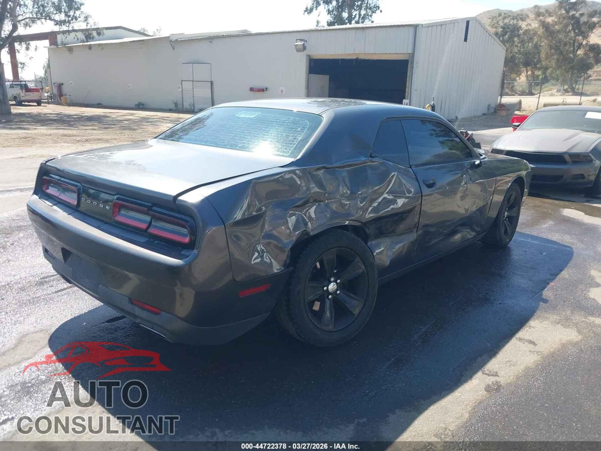 DODGE CHALLENGER 2016 - 2C3CDZAG8GH331128