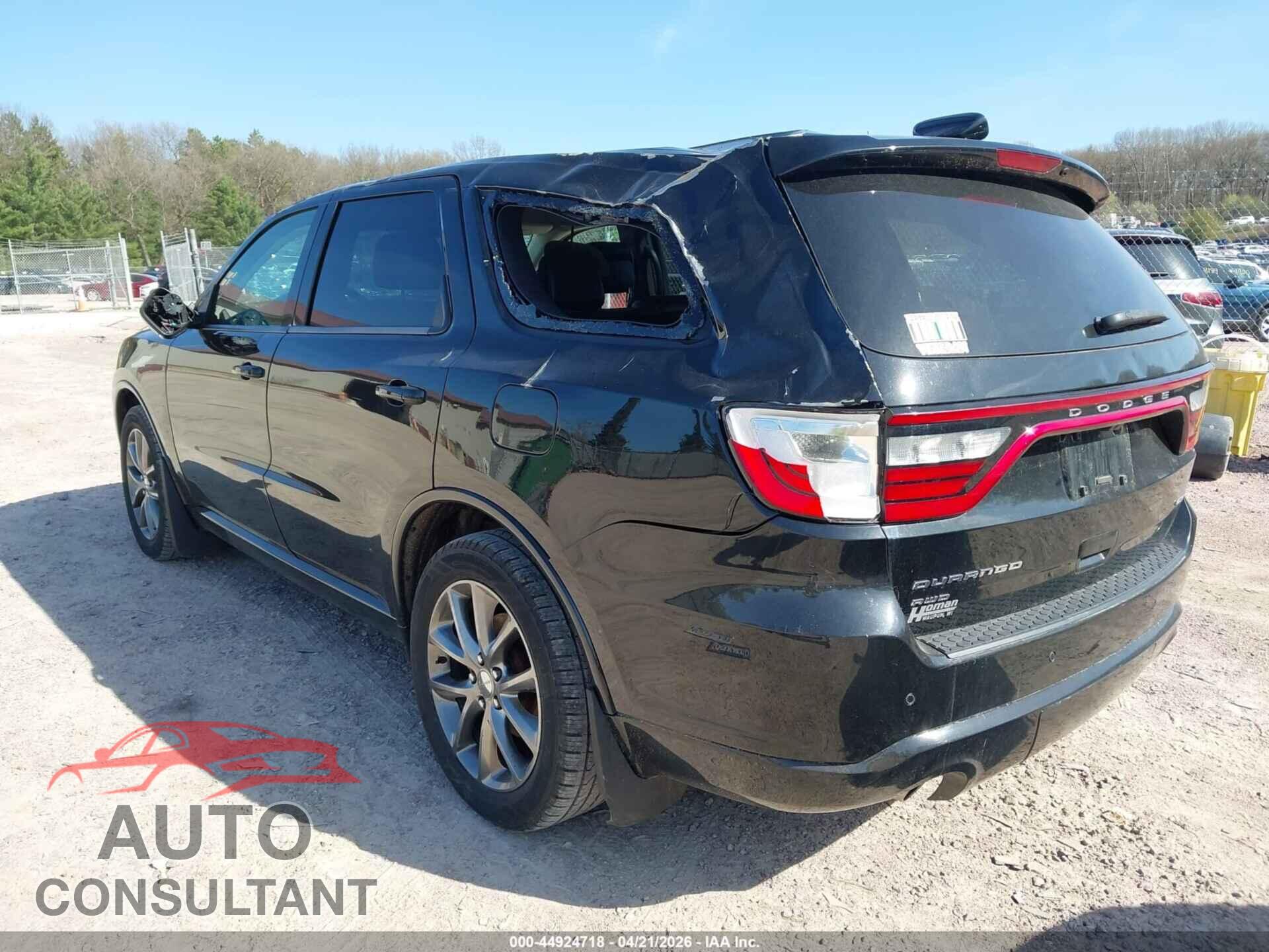 DODGE DURANGO 2017 - 1C4RDJDG1HC724895