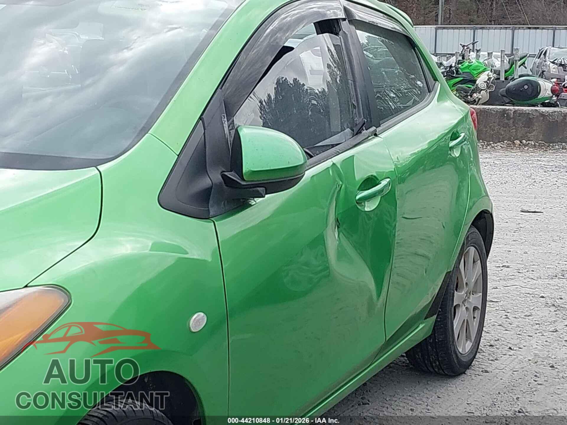 MAZDA MAZDA2 2013 - JM1DE1LY2D0162065