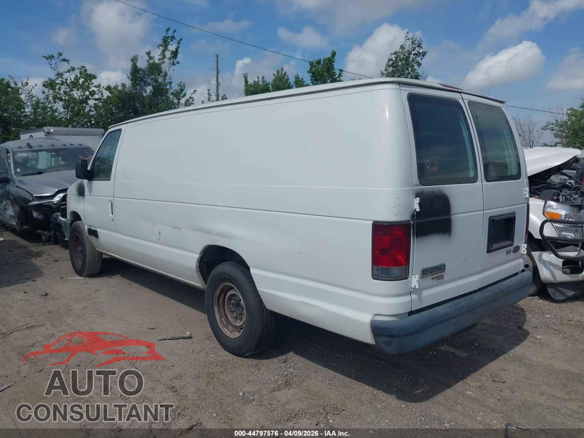 FORD E-250 2013 - 1FTNS2EW3DDA07953