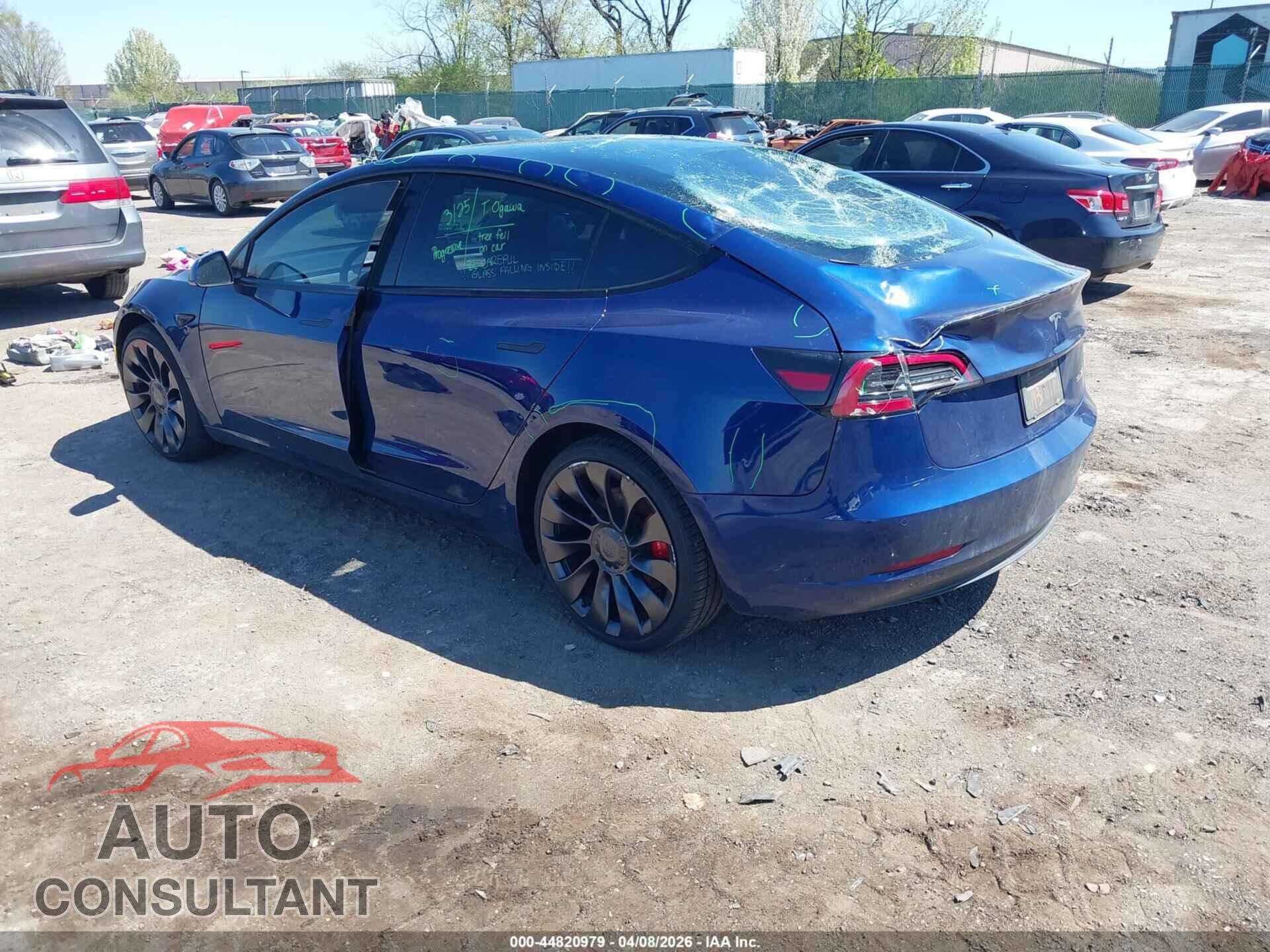 TESLA MODEL 3 2022 - 5YJ3E1EC4NF320597