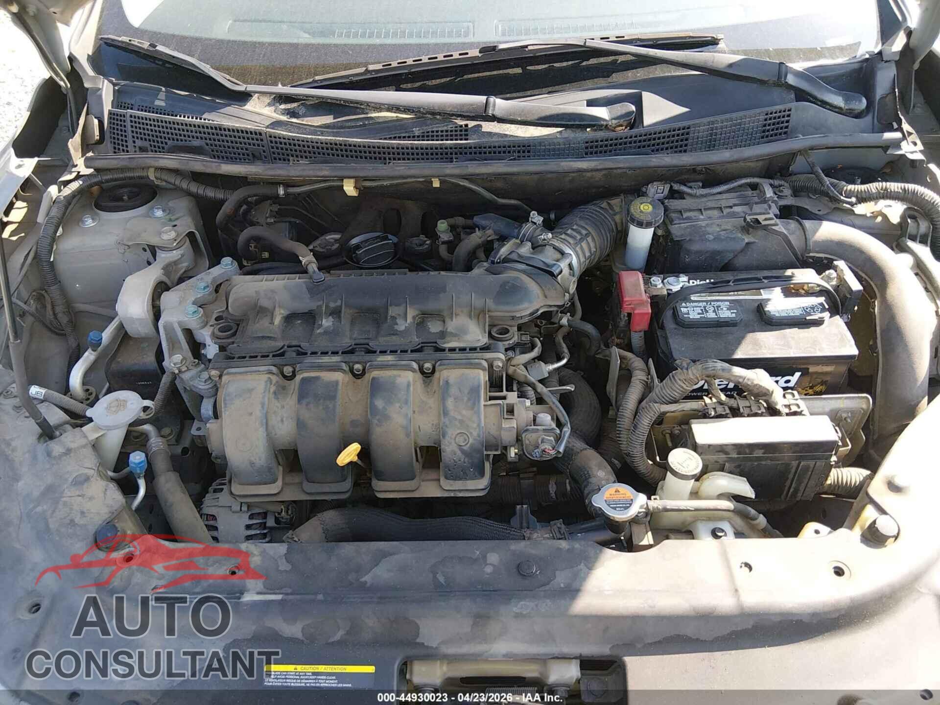 NISSAN SENTRA 2013 - 1N4AB7AP8DN905698