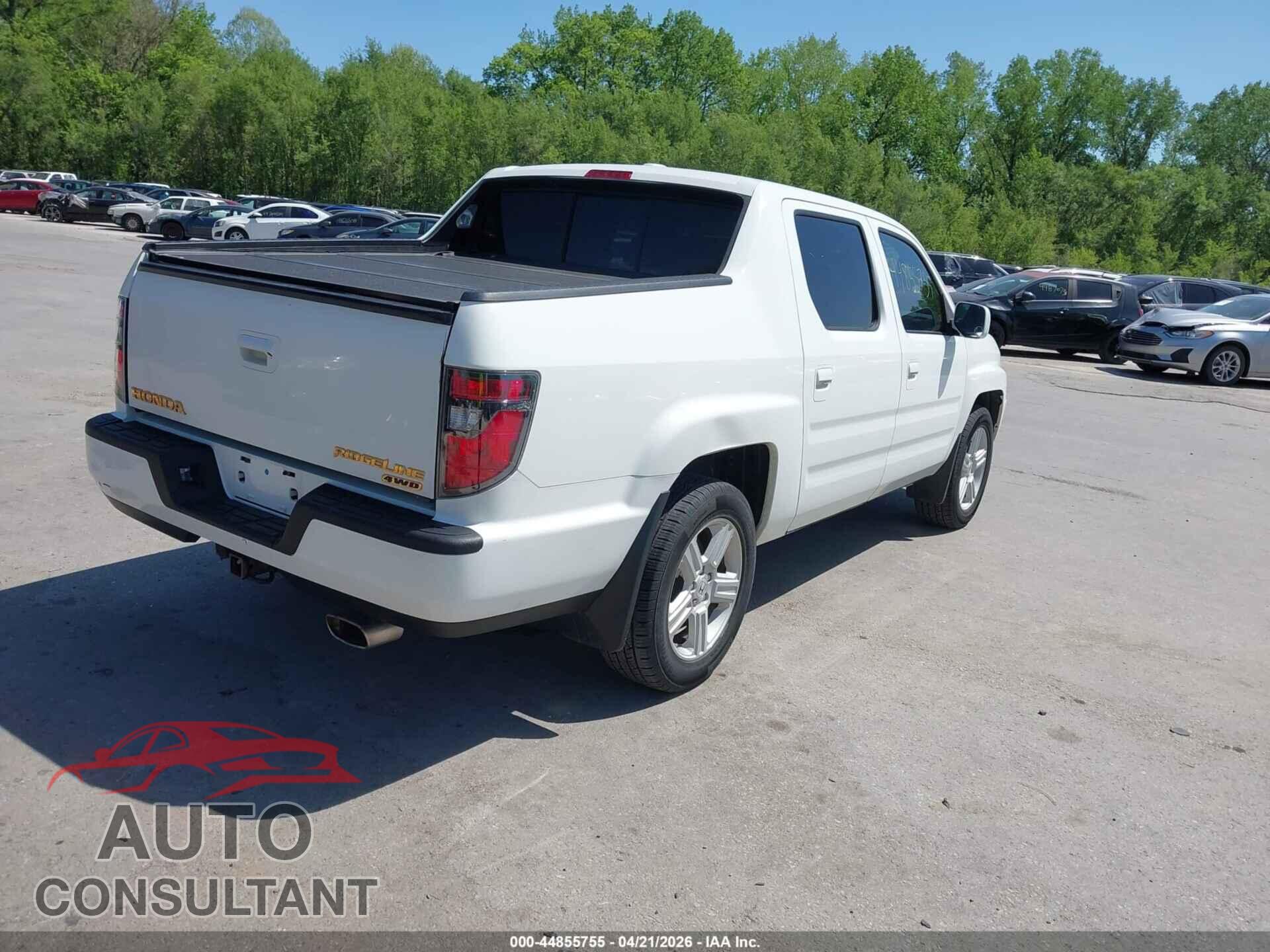 HONDA RIDGELINE 2013 - 5FPYK1F58DB001367