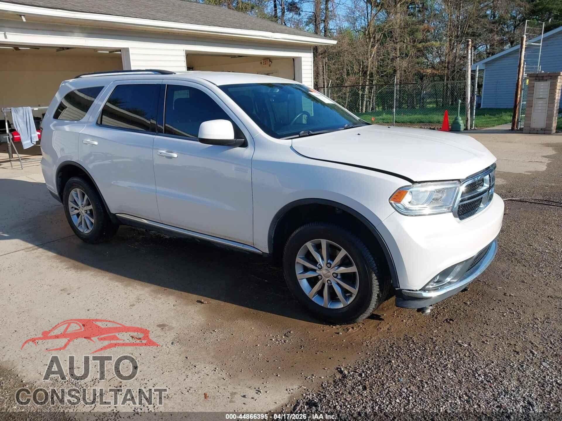 DODGE DURANGO 2017 - 1C4RDJAG2HC833905