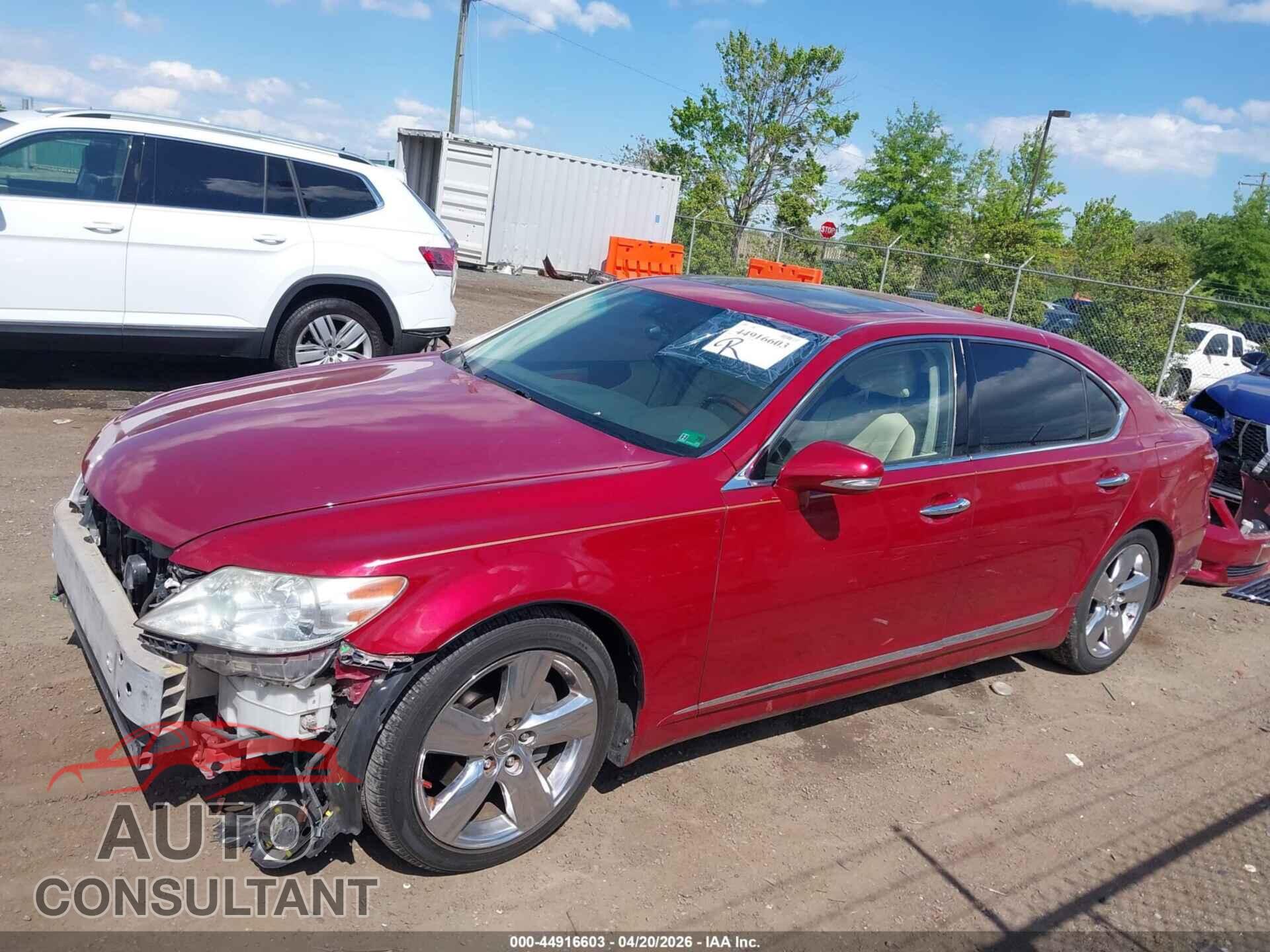 LEXUS LS 460 2011 - JTHGL5EF2B5043324