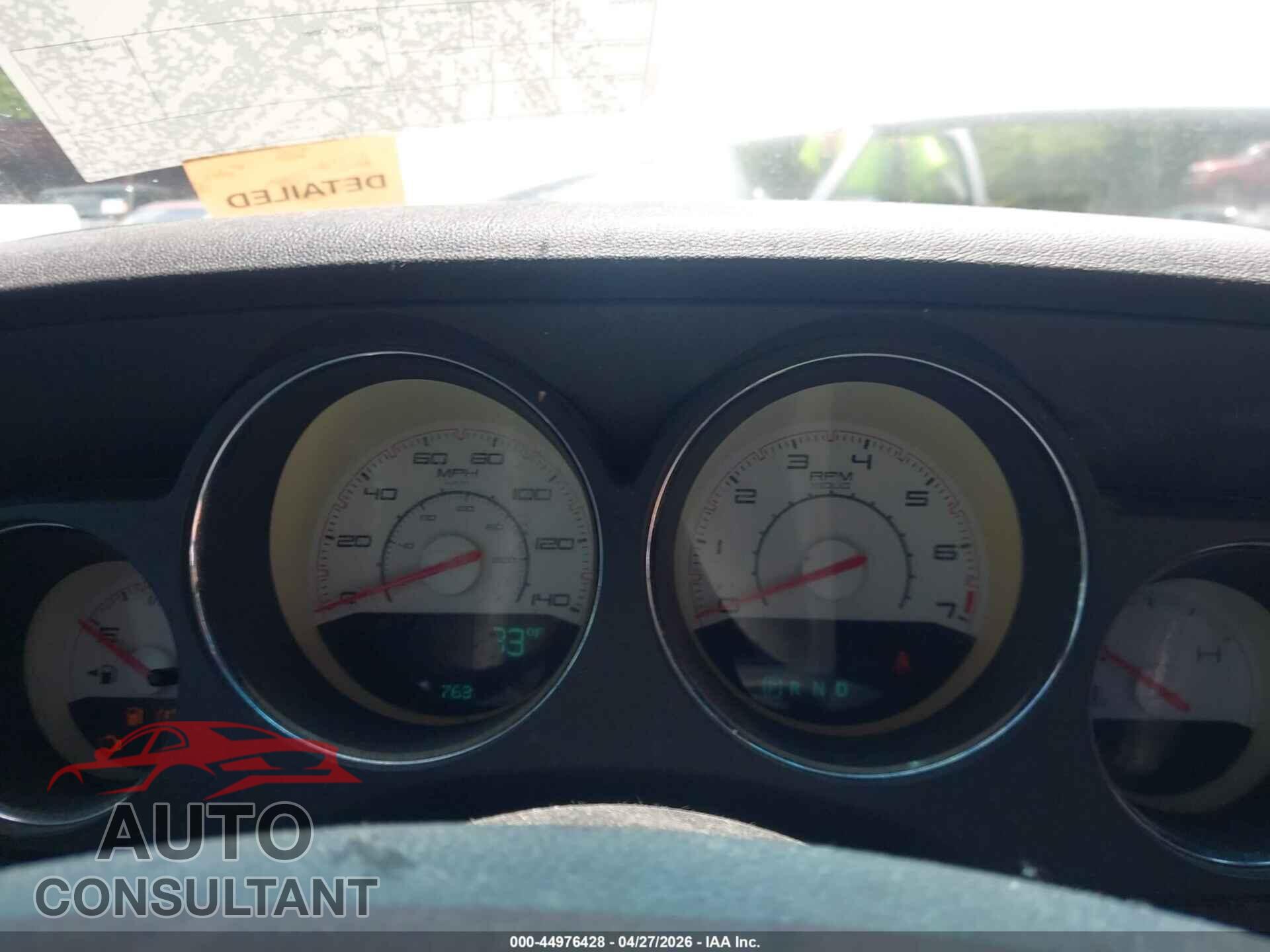 DODGE CHALLENGER 2013 - 2C3CDYAG9DH741684