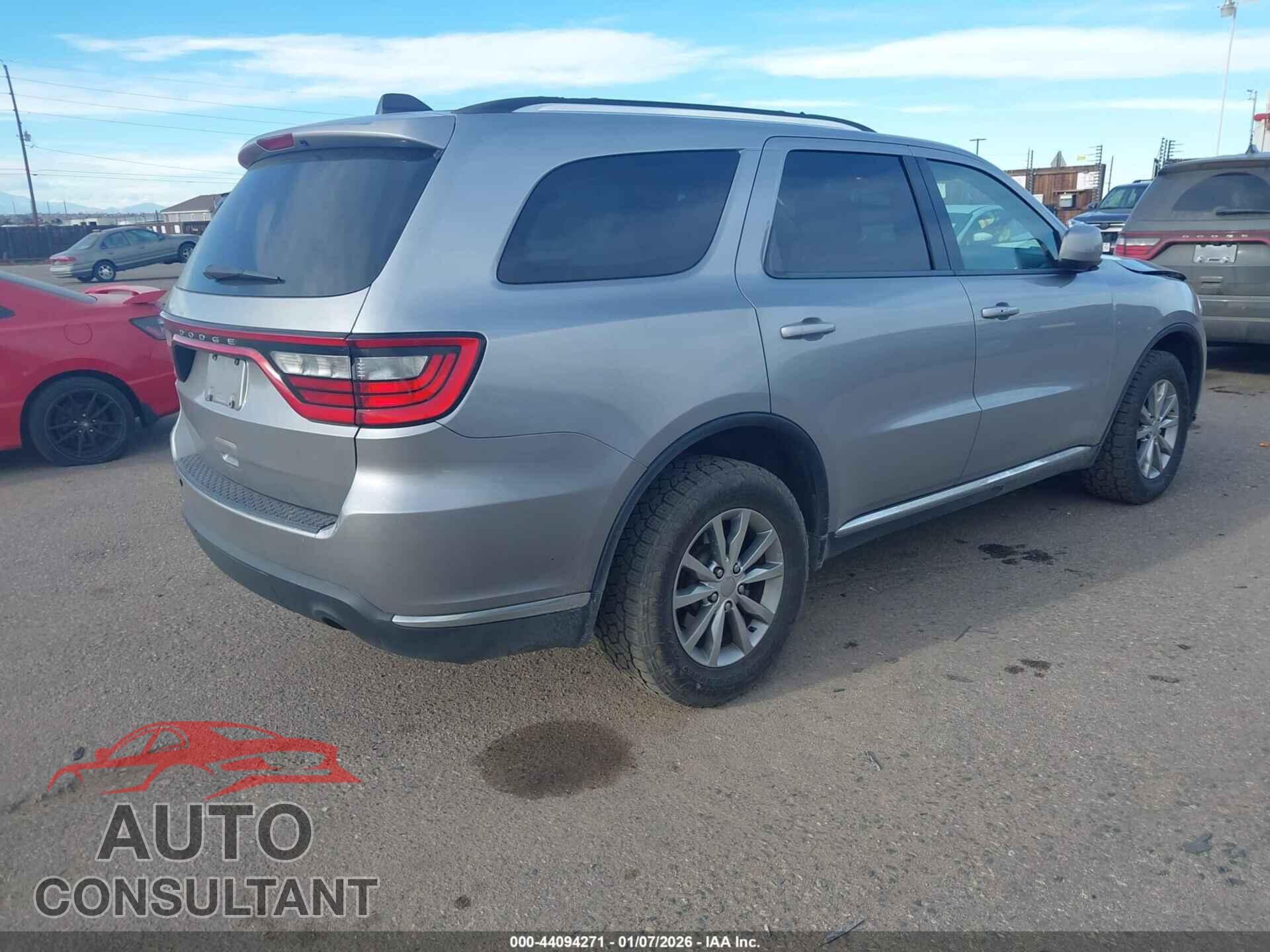 DODGE DURANGO 2017 - 1C4RDJAG2HC709715