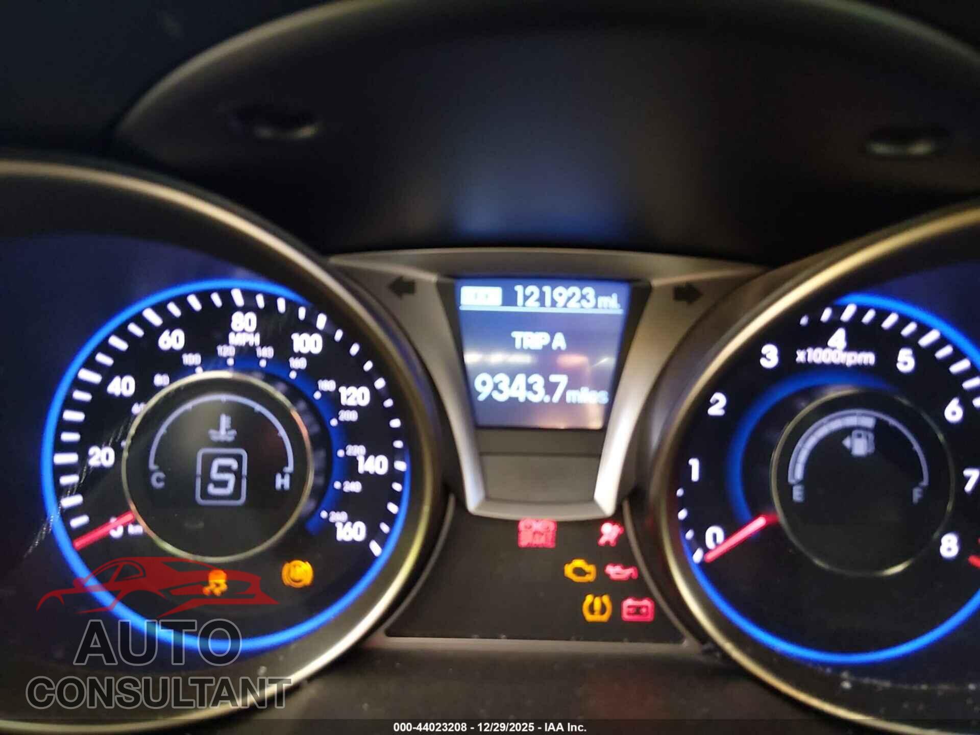 HYUNDAI GENESIS 2013 - KMHHT6KD3DU092485