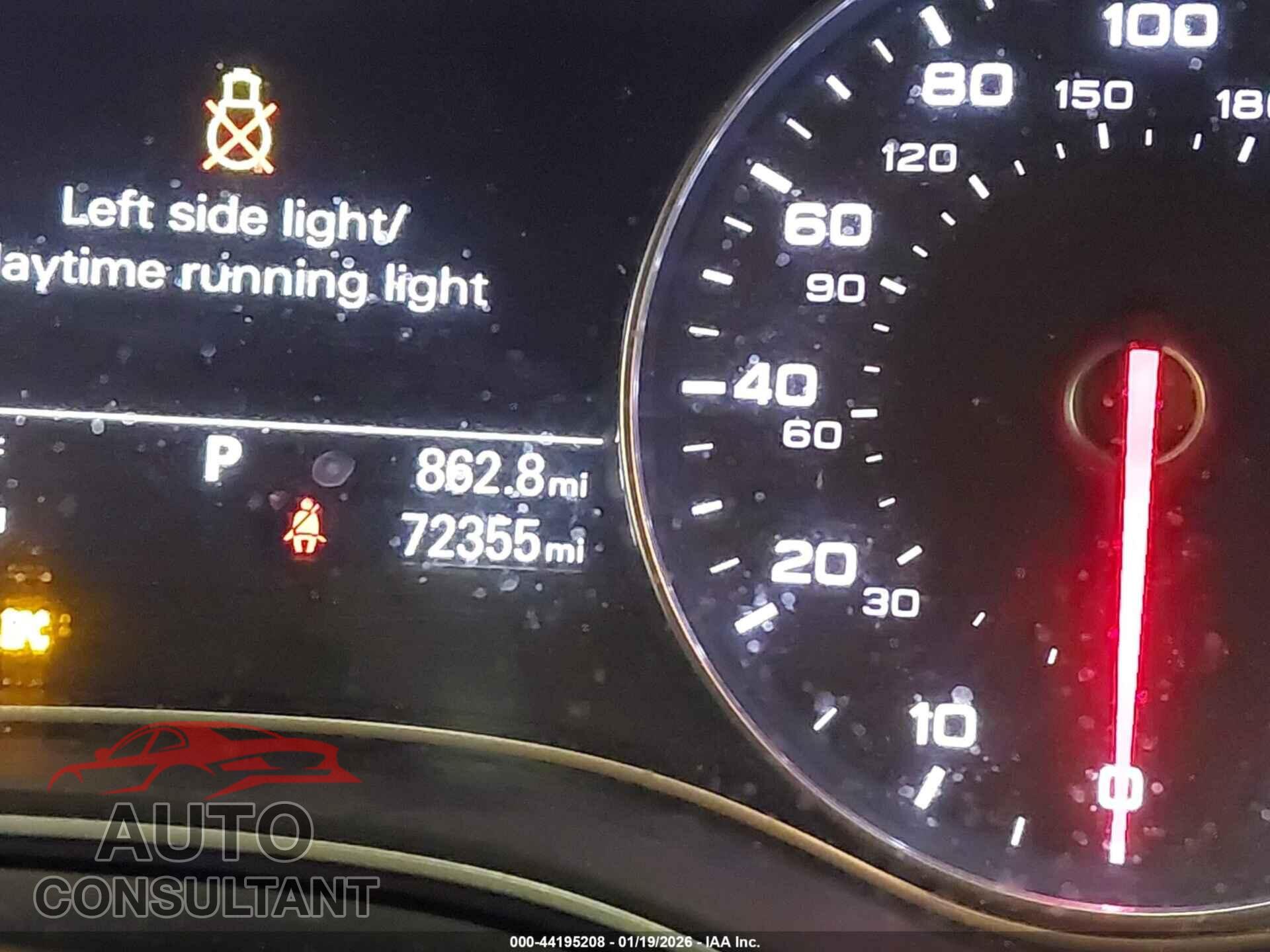 AUDI A6 2013 - WAUGGAFC0DN158622