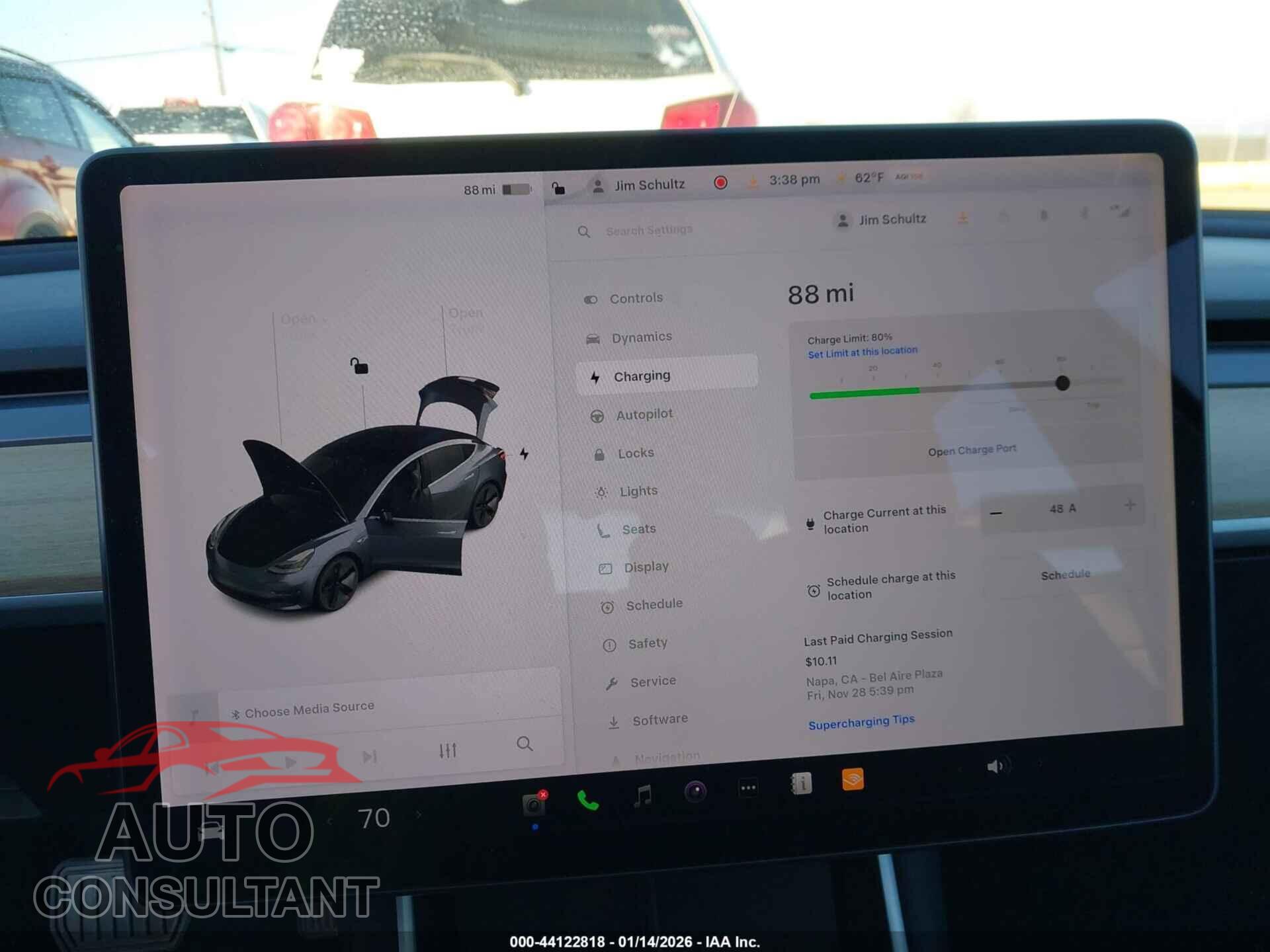 TESLA MODEL 3 2018 - 5YJ3E1EAXJF016277