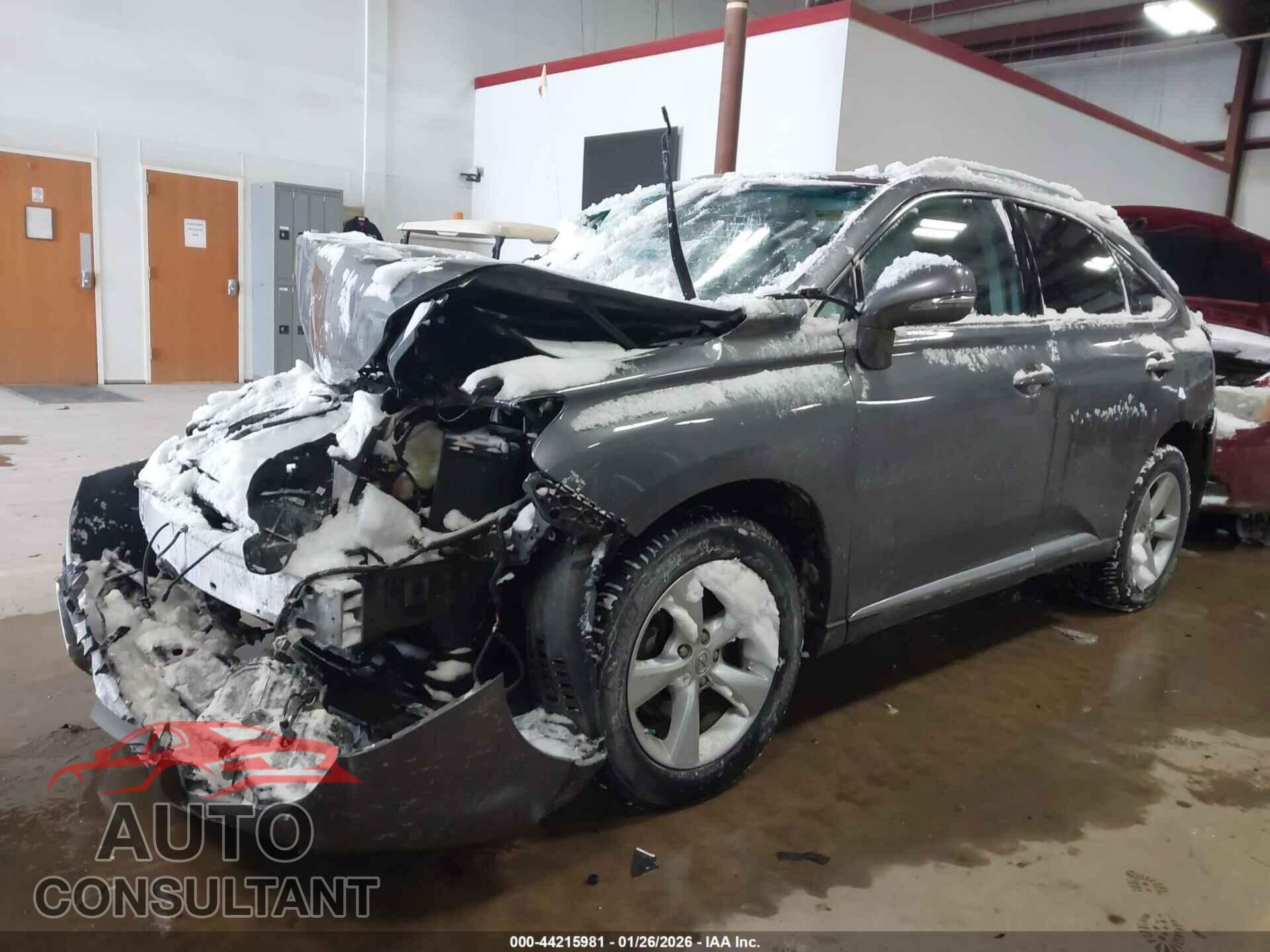 LEXUS RX 350 2013 - 2T2BK1BA3DC161948