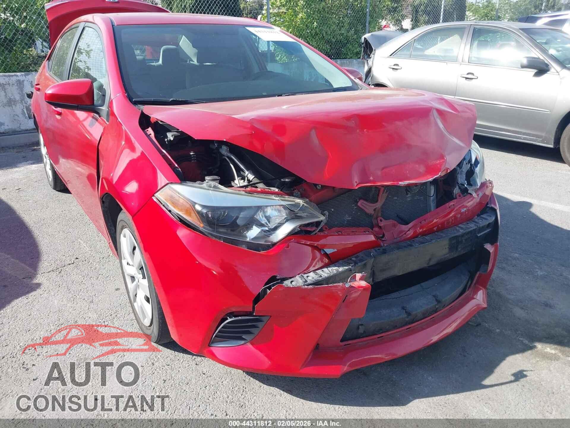 TOYOTA COROLLA 2016 - 5YFBURHE2GP402152