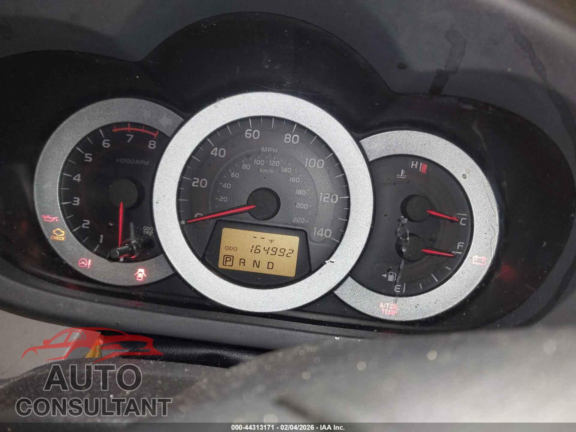 TOYOTA RAV4 2012 - JTMBF4DV8C5051287