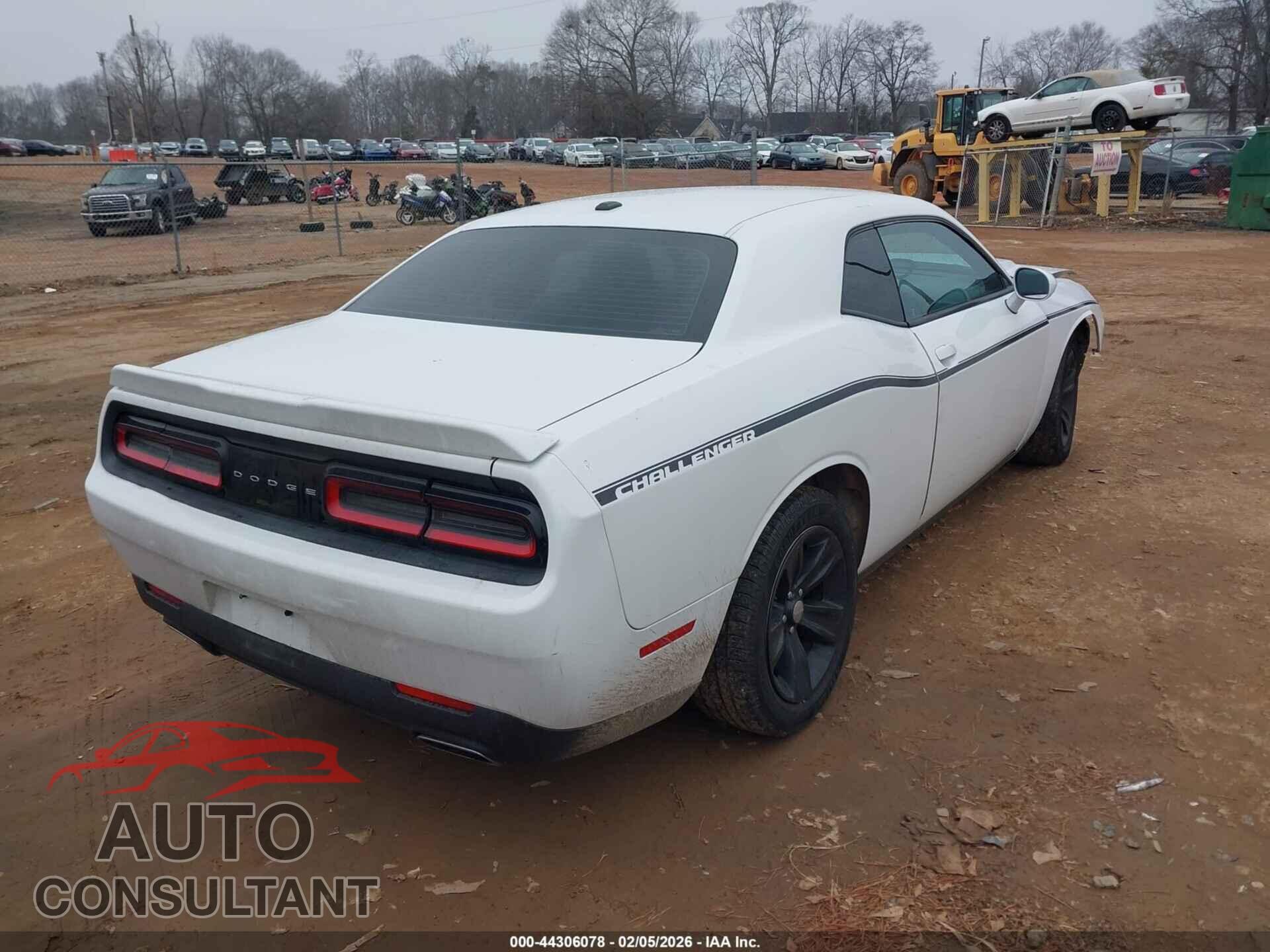 DODGE CHALLENGER 2016 - 2C3CDZAG1GH352743