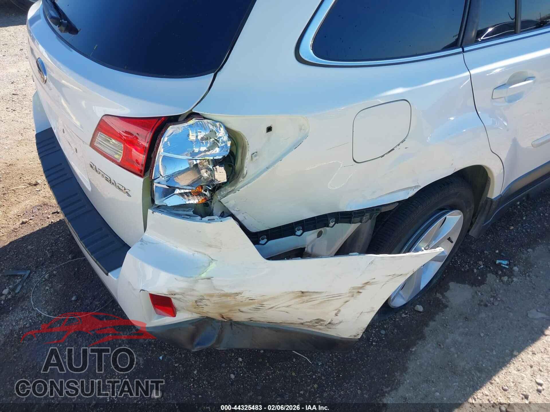 SUBARU OUTBACK 2013 - 4S4BRCHC0D3230538