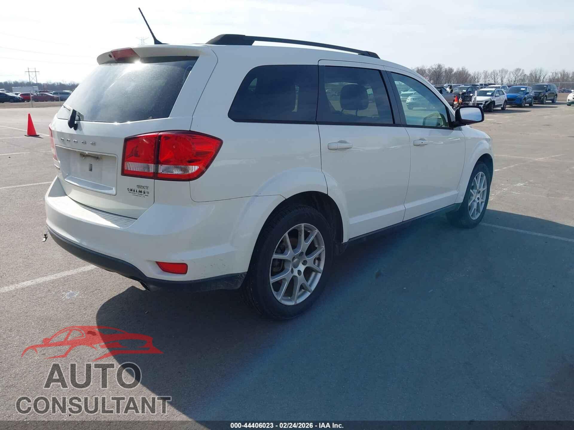 DODGE JOURNEY 2012 - 3C4PDCBG0CT203847