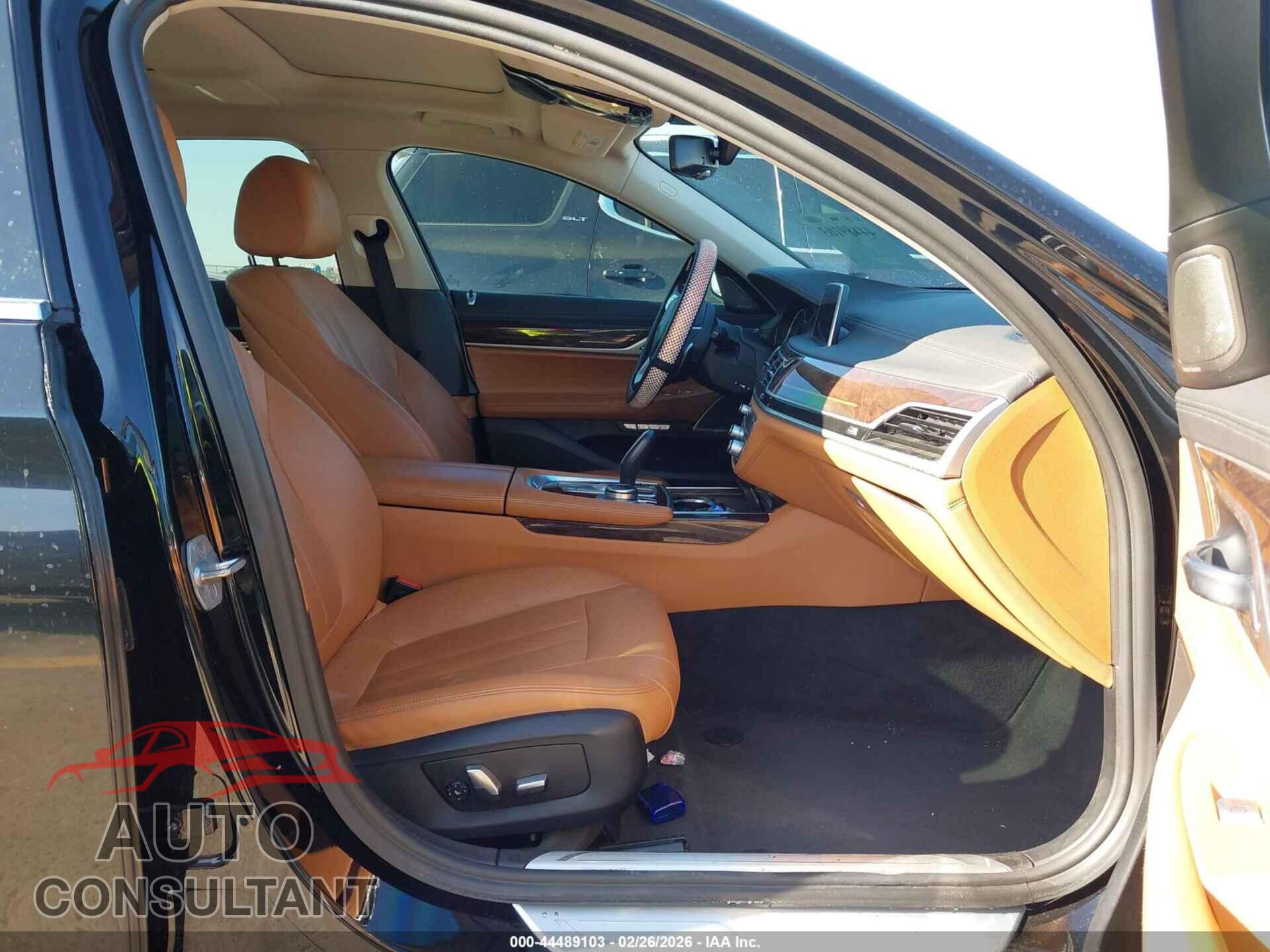 BMW 740I 2017 - WBA7E2C52HG739745
